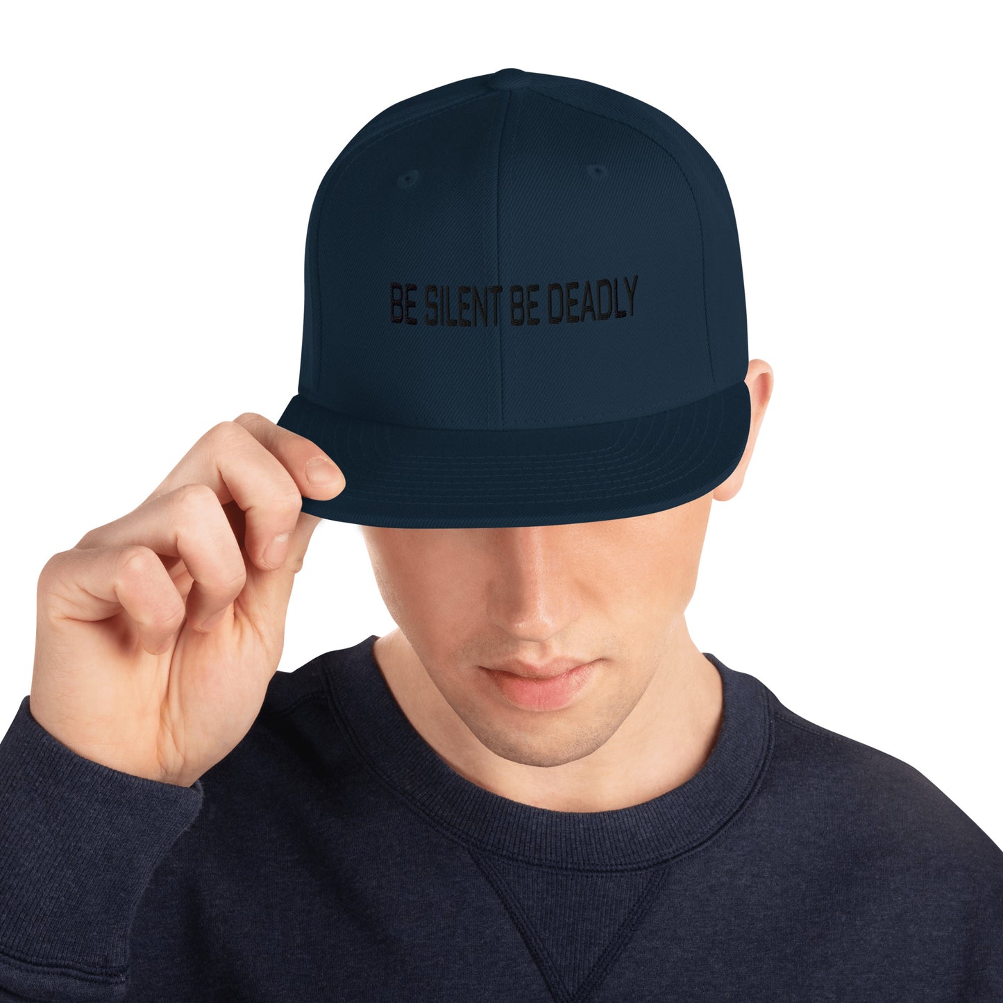 BE SILENT BE DEADLY - Snapback Hat