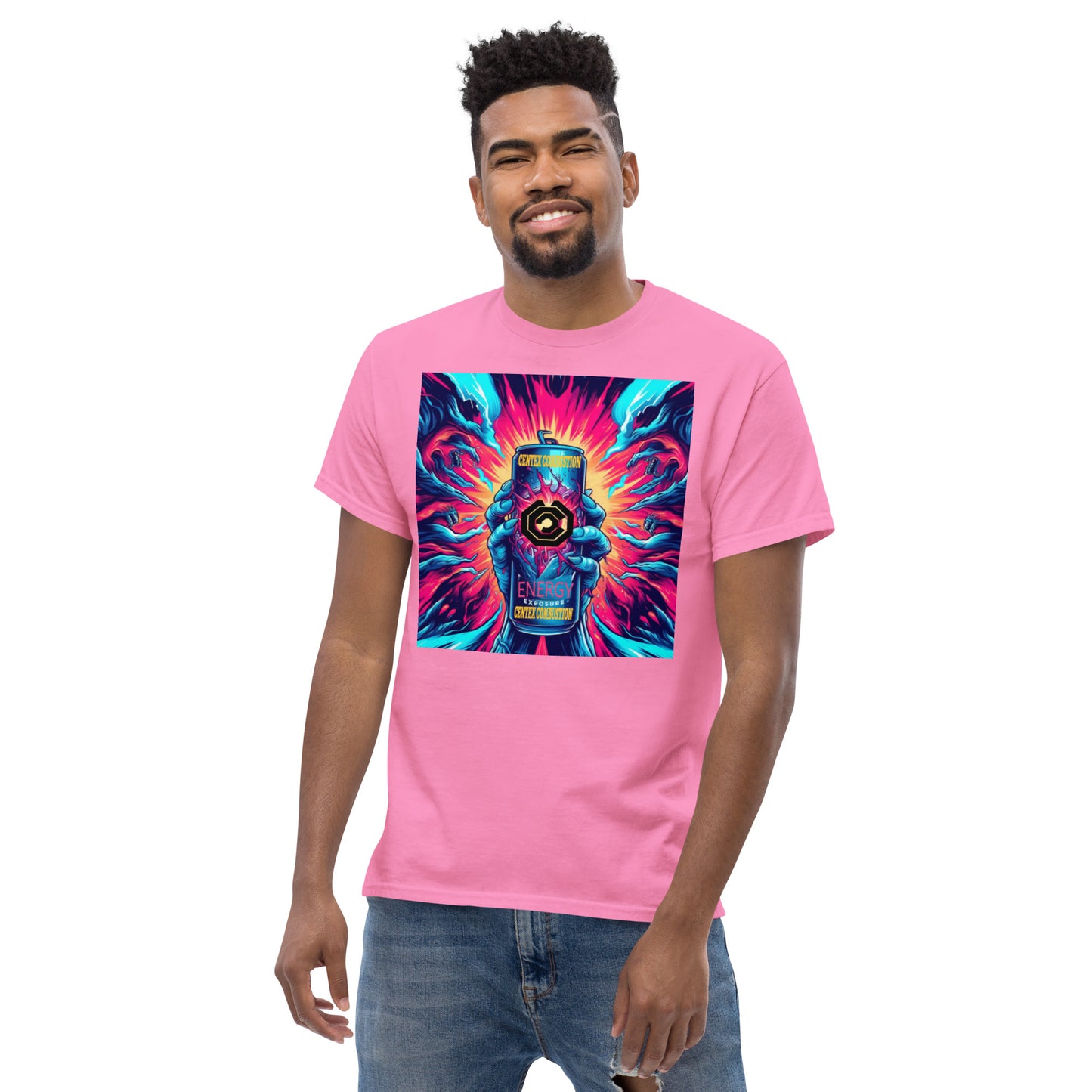 CENTEX COMBUSTION - ENERGY HAND WITH CAN - VERSION T-Shirt Men's classic tee