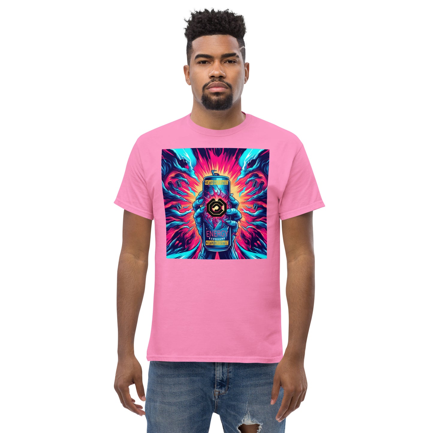 CENTEX COMBUSTION - ENERGY HAND WITH CAN - VERSION T-Shirt Men's classic tee