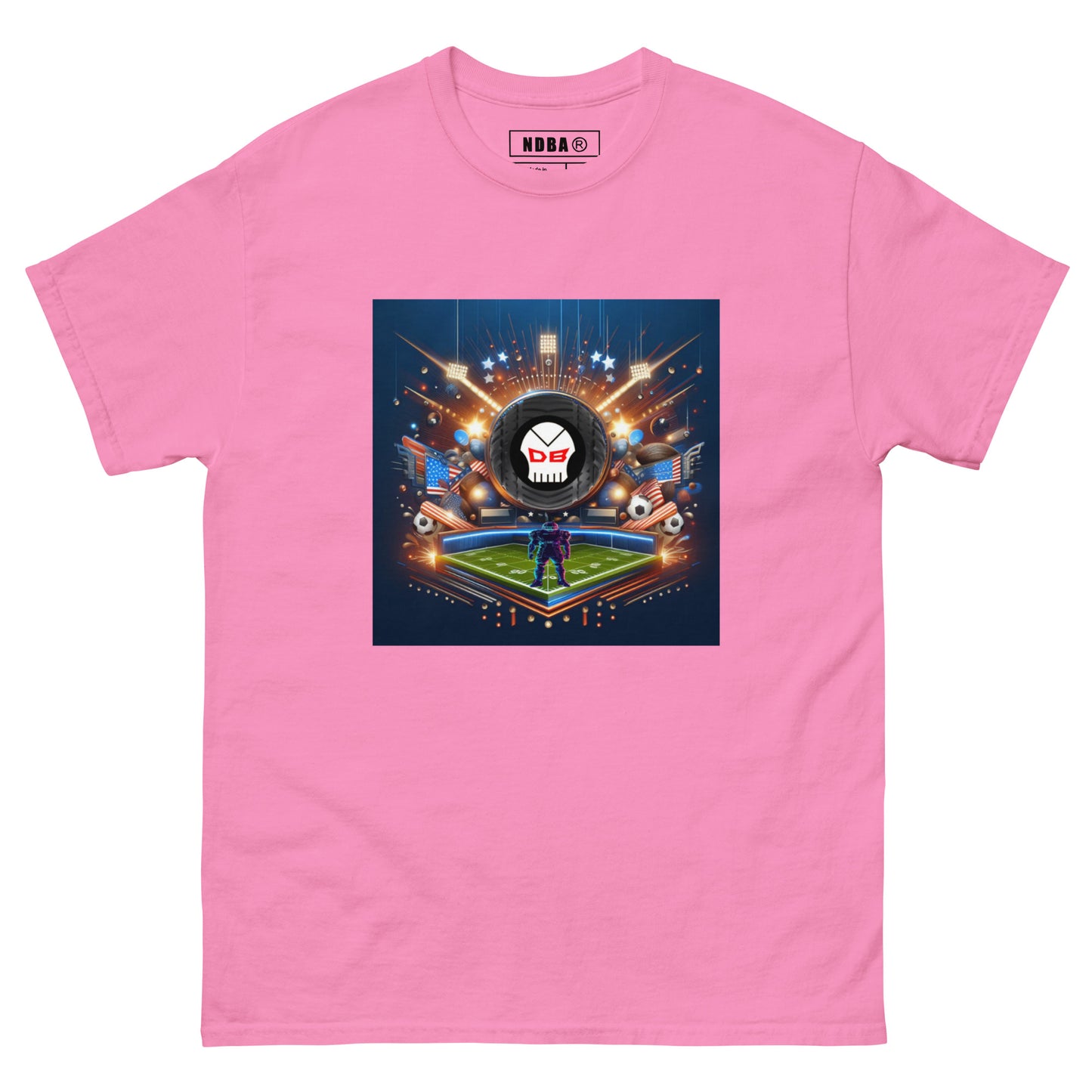 DANGERBALL - HUMAN WEAPON - POWERUP - VERSION - Men's classic tee