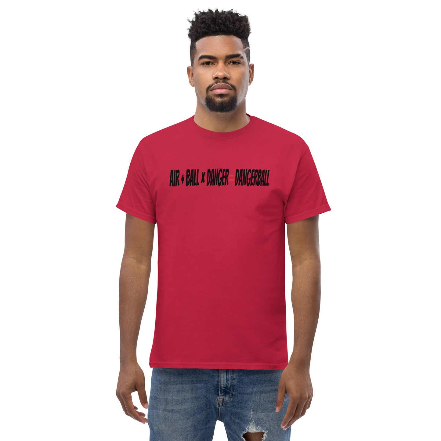 AIR + BALL x DANGER = DANGERBALL- Men's classic tee