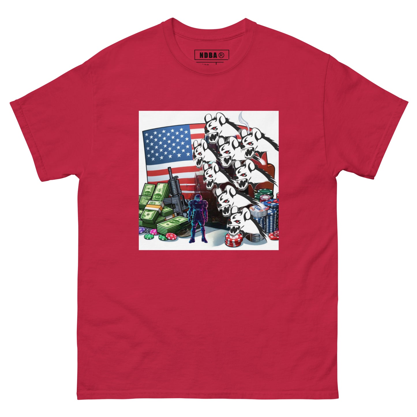 DANGERBALL - HUMAN WEAPON - VS GAMBLING HYENAS - VERSION - Men's classic tee