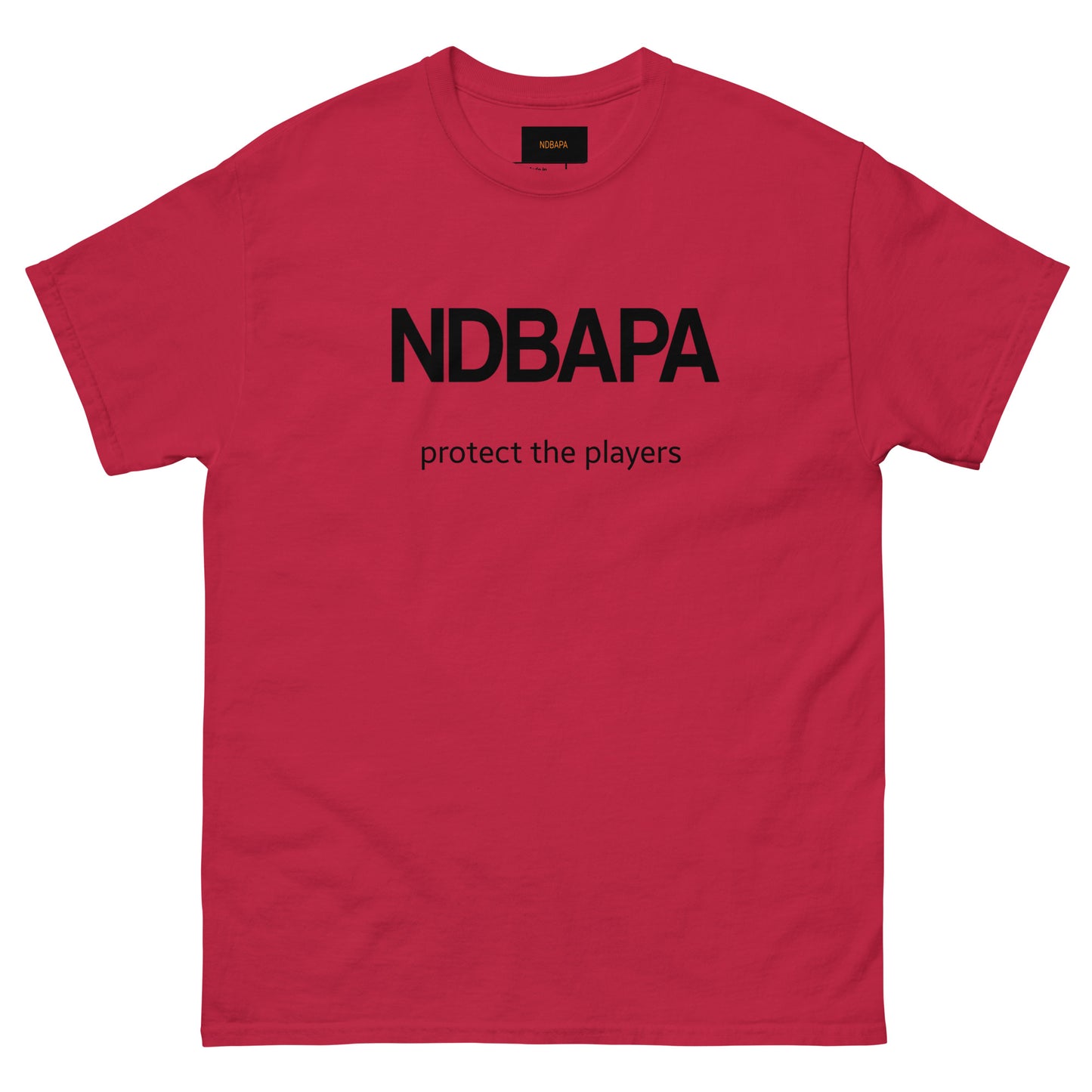 NDBAPA - protect the players - Men's classic tee