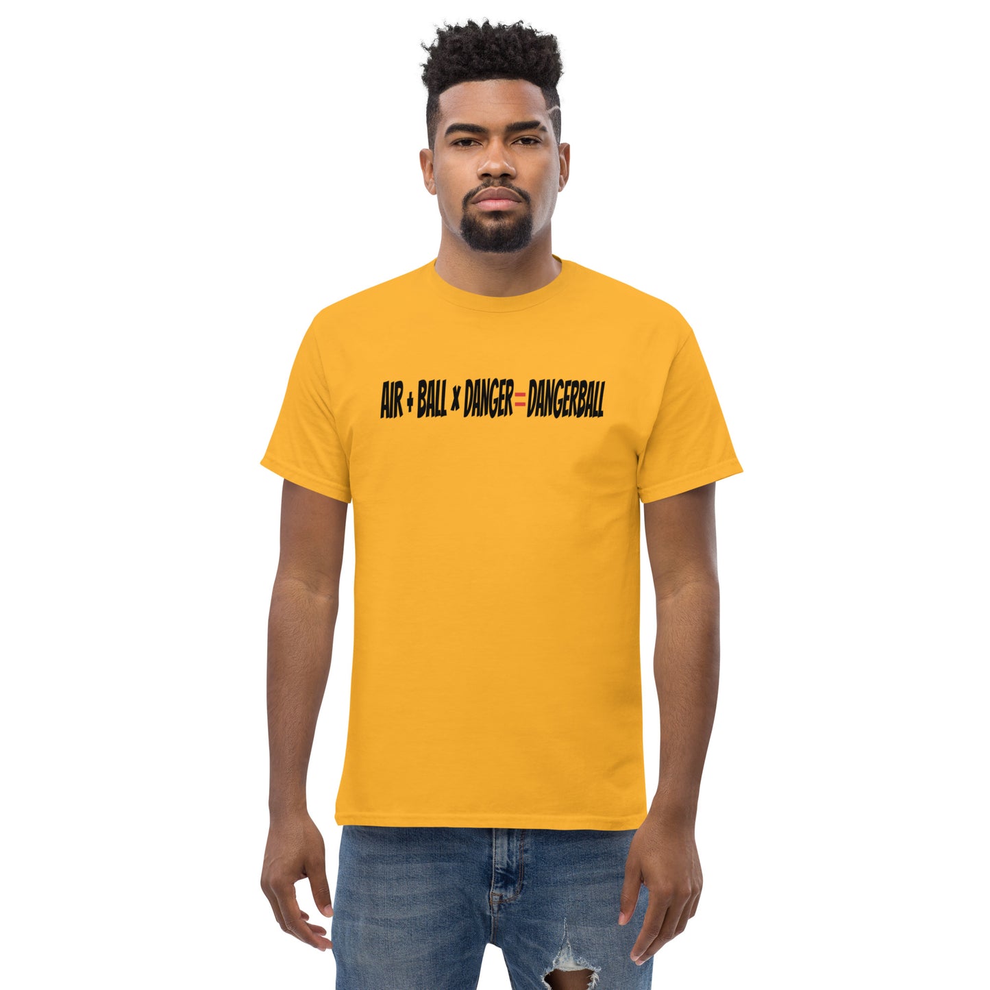 AIR + BALL x DANGER = DANGERBALL- Men's classic tee