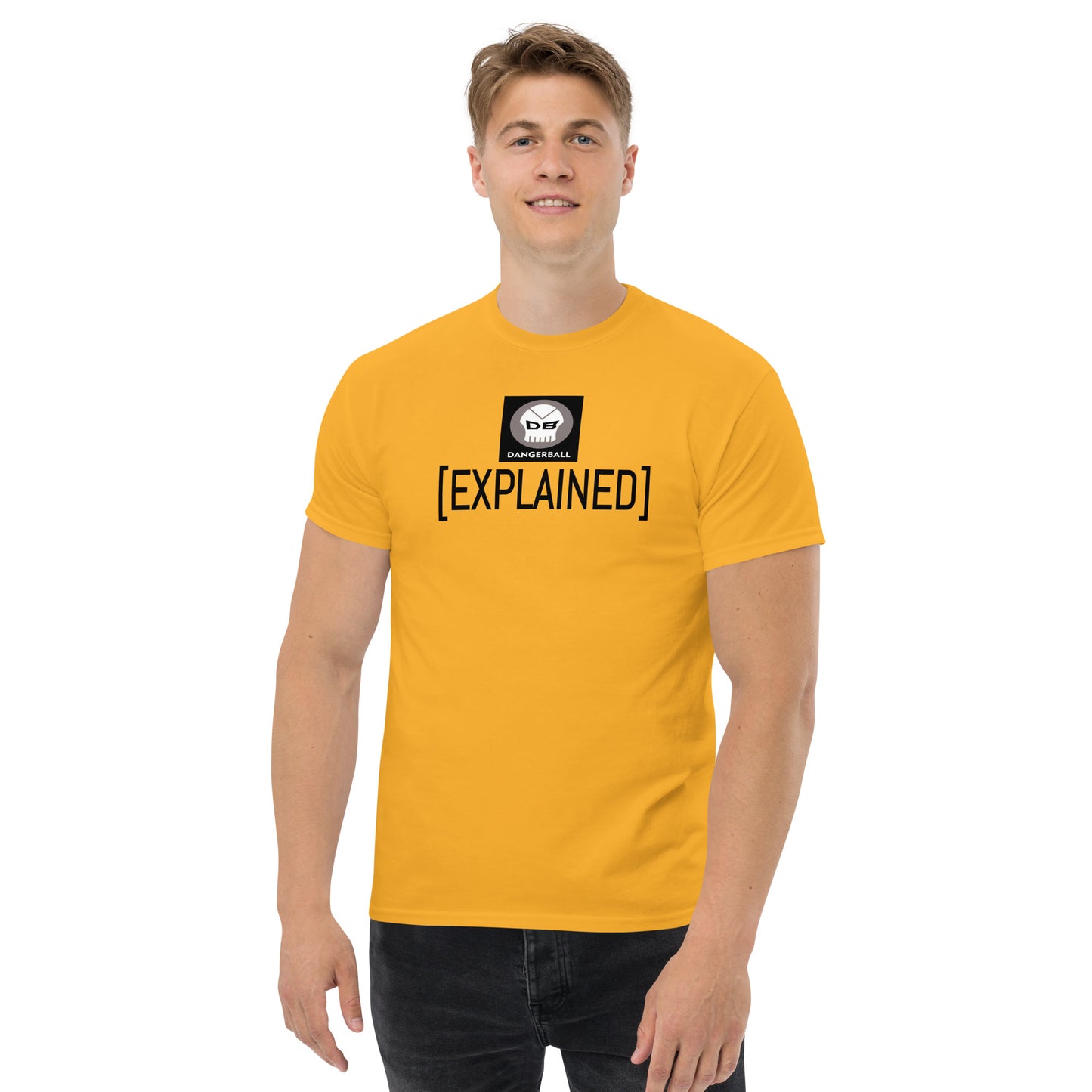 DANGERBALL EXPLAINED- DB SKULL LOGO - Tshirt Men's classic tee