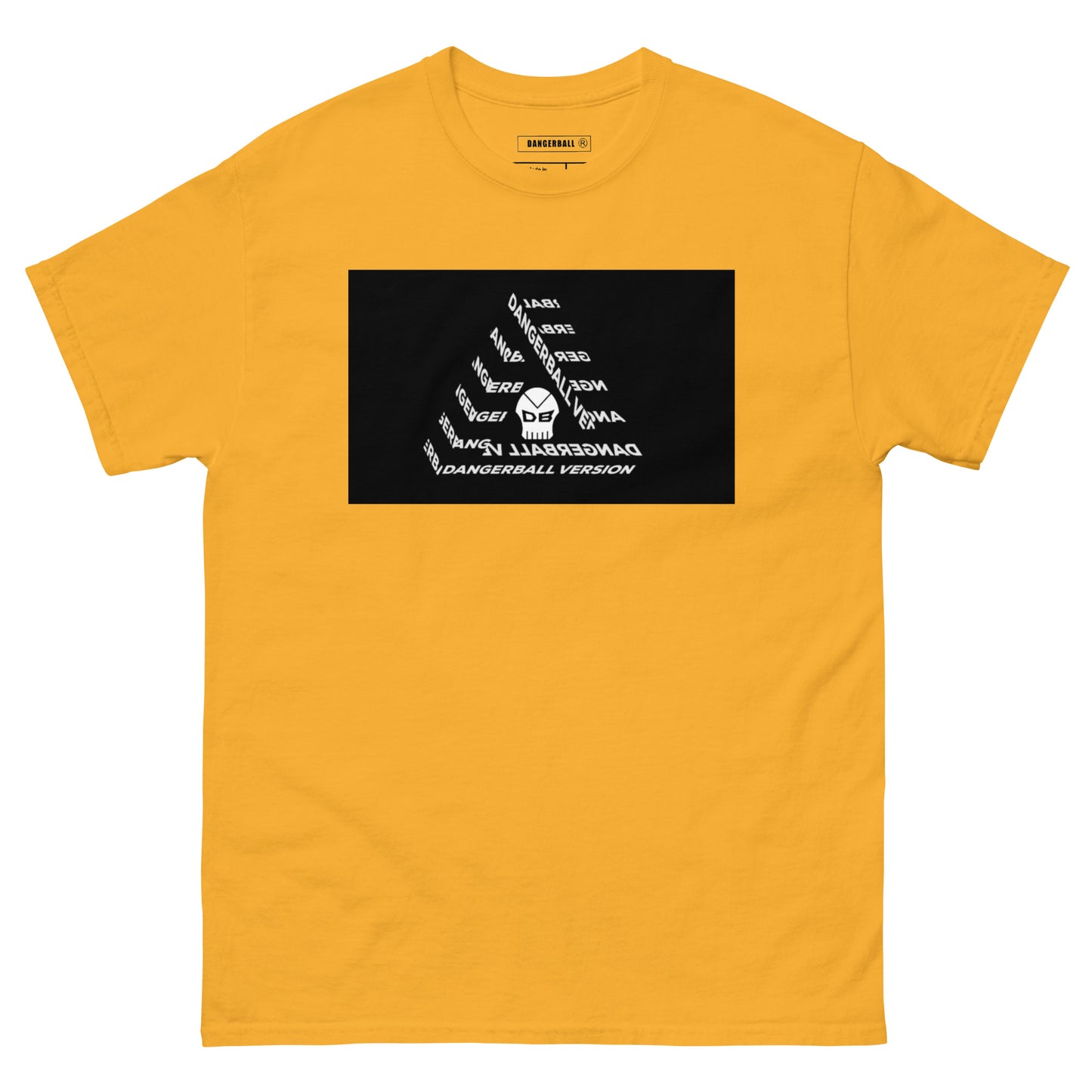DANGERBALL - PYRIMID - DB SKULL LOGO- Men's classic tee