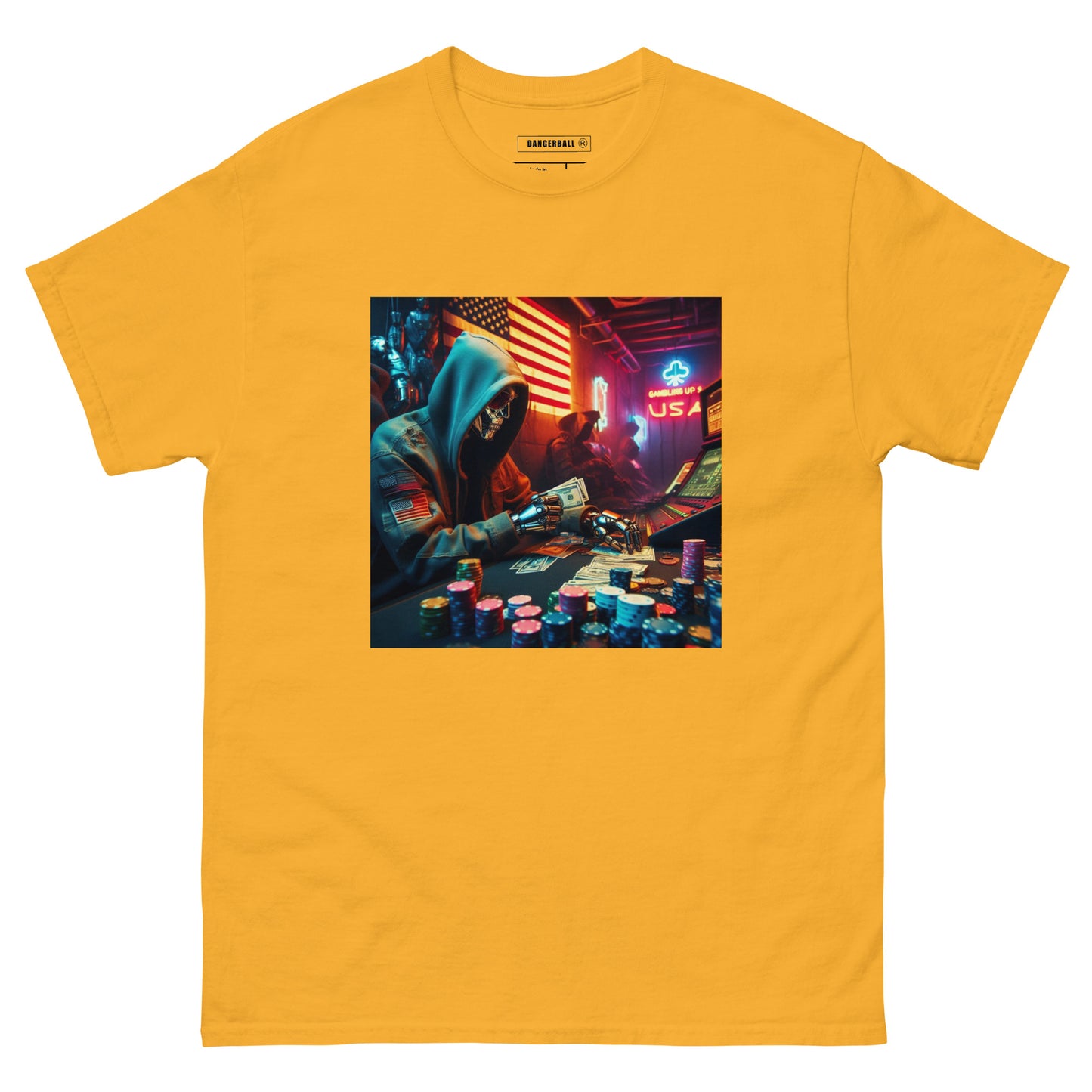 TERMINAL BETS - GAMBLING #1- Men's classic tee