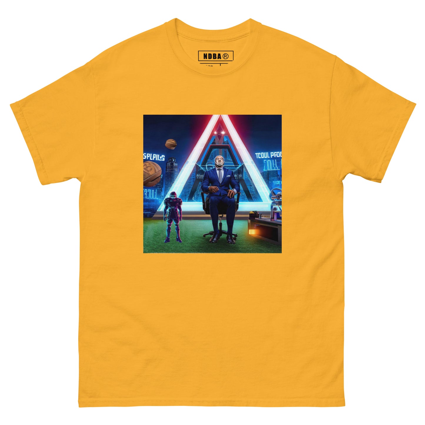 DANGERBALL - HUMAN WEAPON VS TV EXECUTIVE - VERSION - Men's classic tee