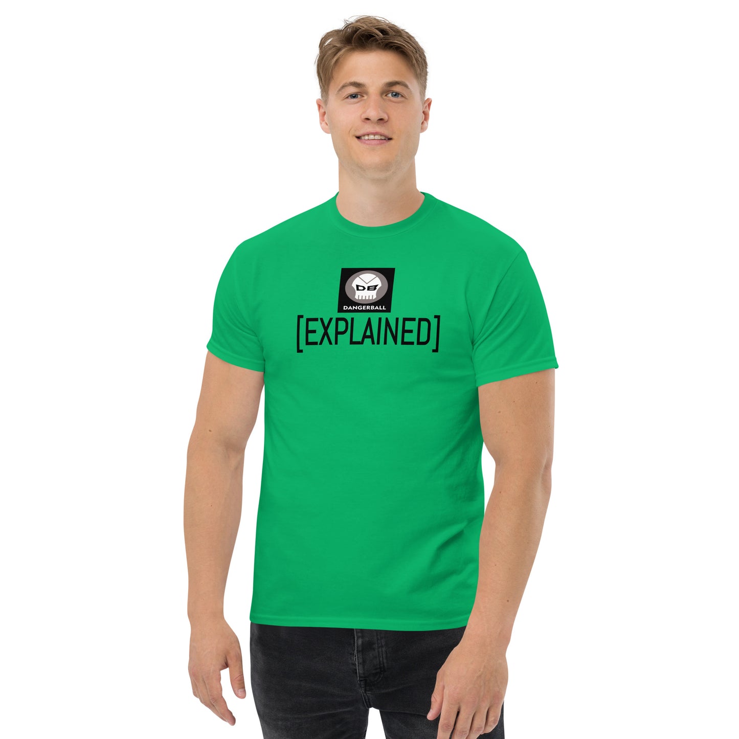 DANGERBALL EXPLAINED- DB SKULL LOGO - Tshirt Men's classic tee
