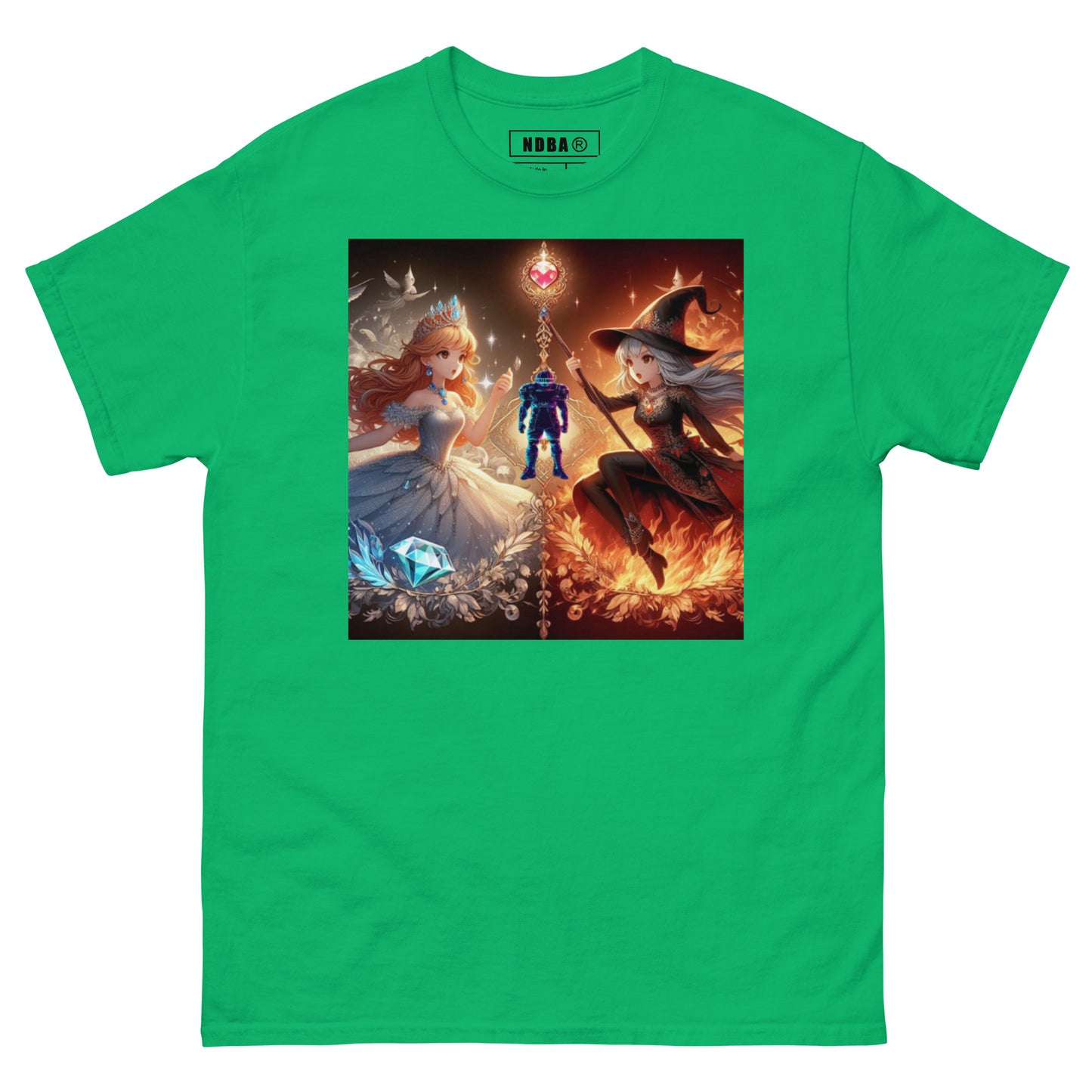 DANGERBALL - HUMAN WEAPON - VS FIRE CHIC OR ICE CHIC - VERSION - Men's classic tee
