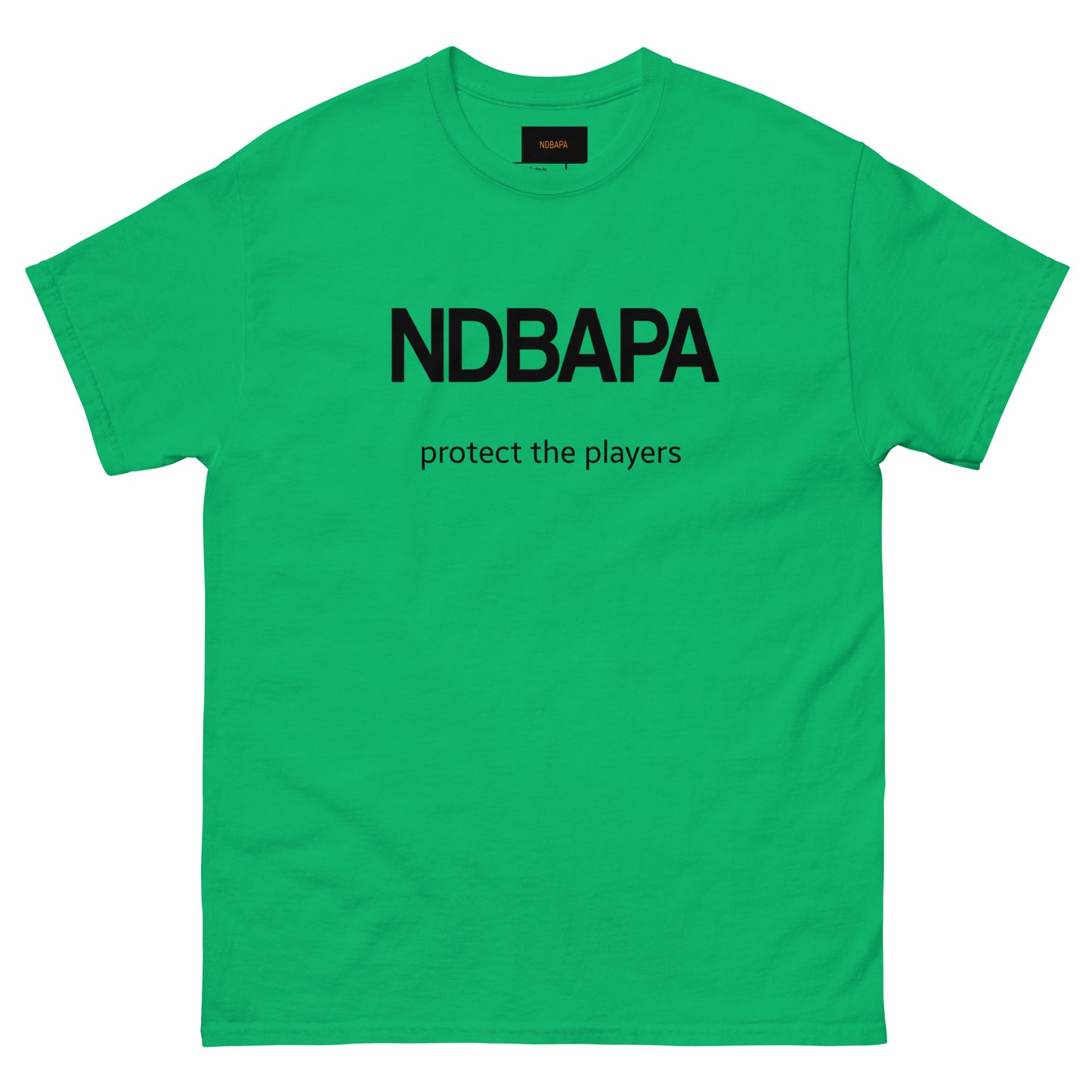 NDBAPA - protect the players - Men's classic tee