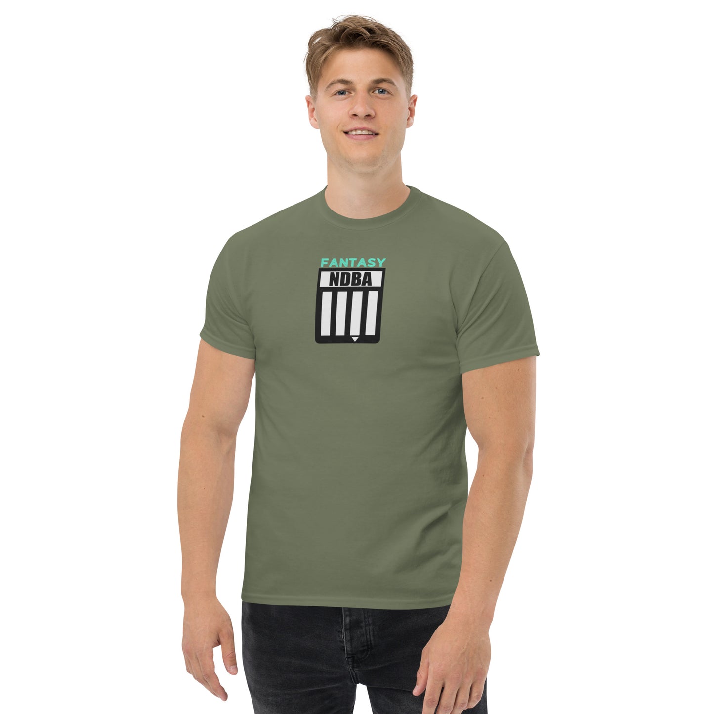 FANTASY NDBA DANGERBALL -SHIELD LOGO - Men's classic tee