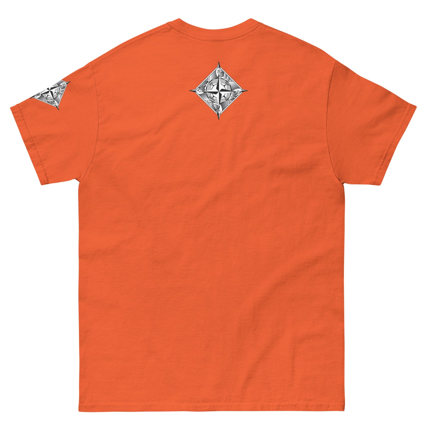 RUNN TO THE NORTH - COMPASS LOGO -RHINO BLAST #3 - Men's classic tee