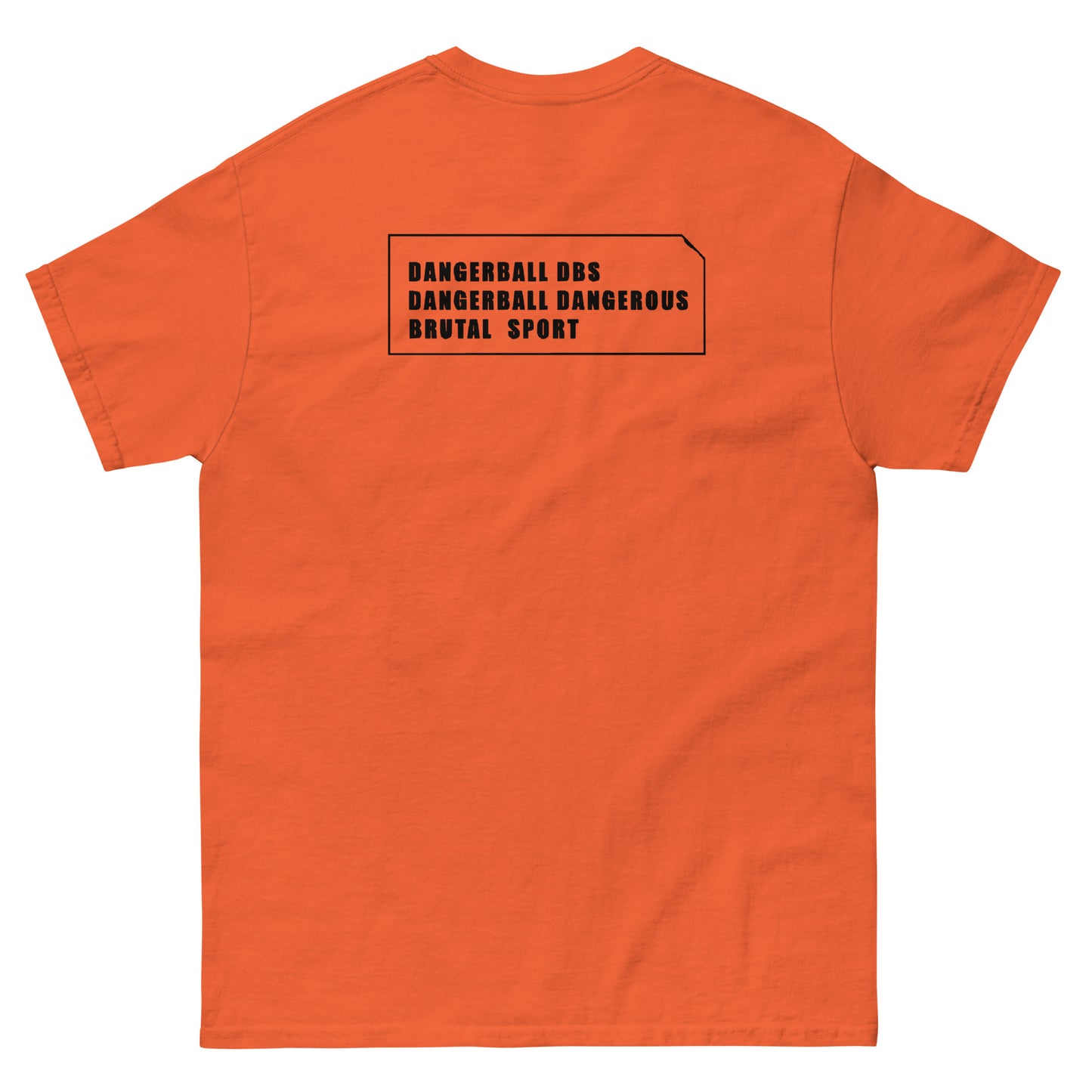 DANGERBALL DBS- DANGEROUS BRUTAL SPORT - Times 2X - Men's classic tee