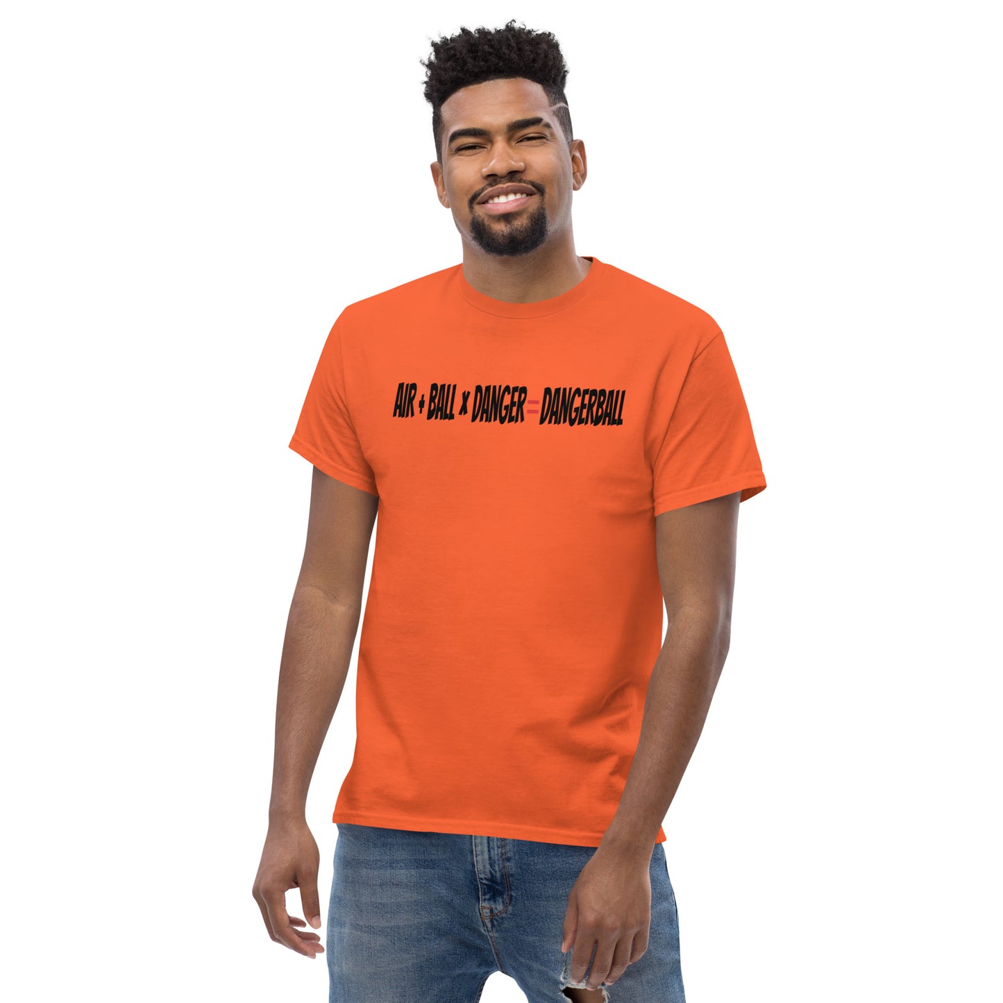 AIR + BALL x DANGER = DANGERBALL- Men's classic tee