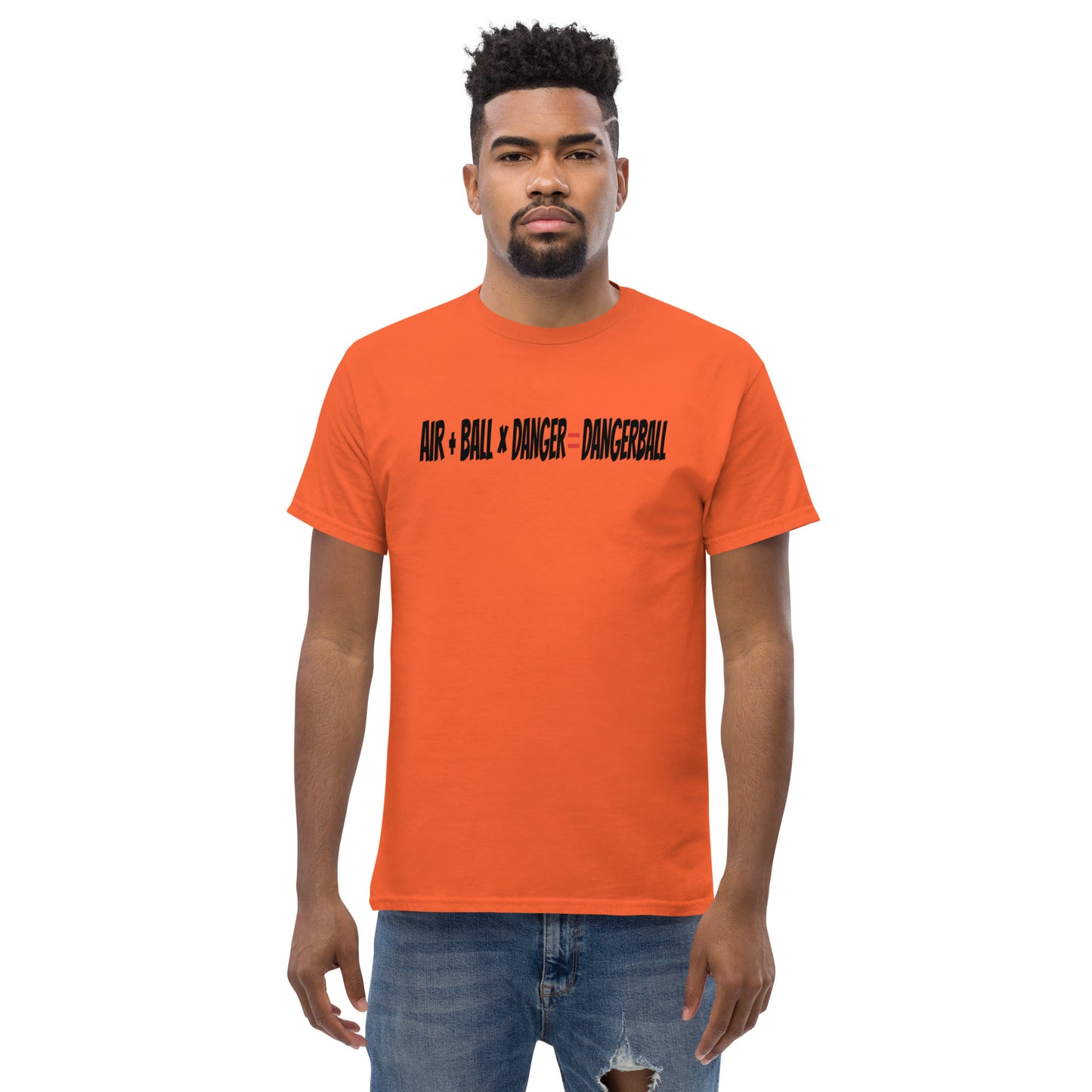 AIR + BALL x DANGER = DANGERBALL- Men's classic tee