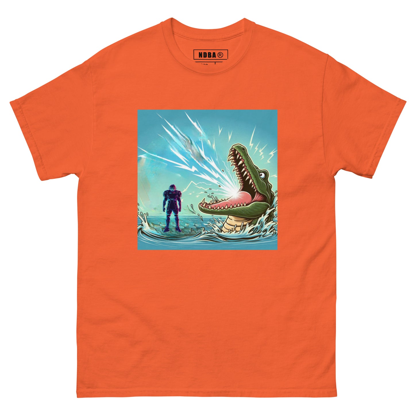 DANGERBALL - HUMAN WEAPON VS HATER CROC - VERSION - Men's classic tee