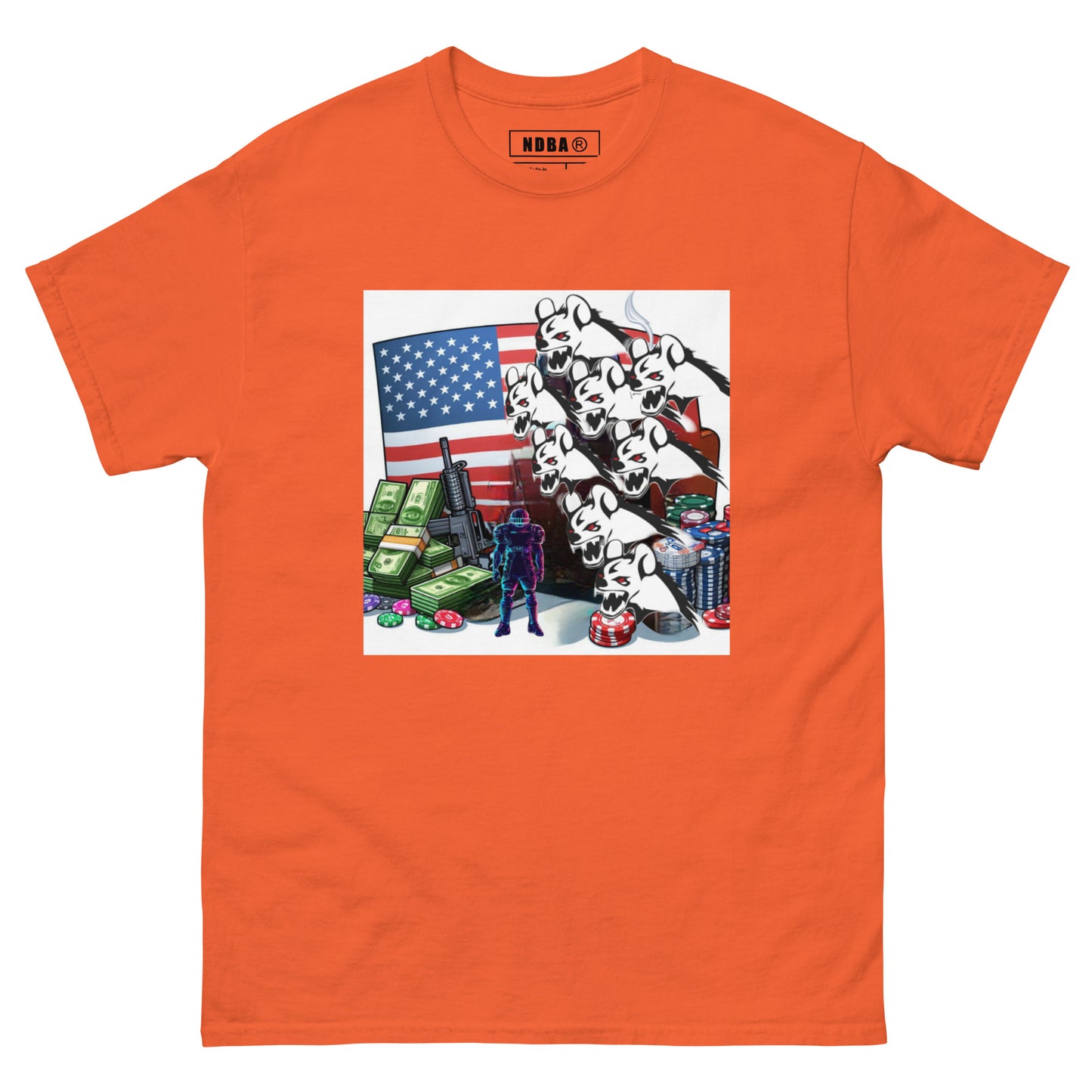 DANGERBALL - HUMAN WEAPON - VS GAMBLING HYENAS - VERSION - Men's classic tee