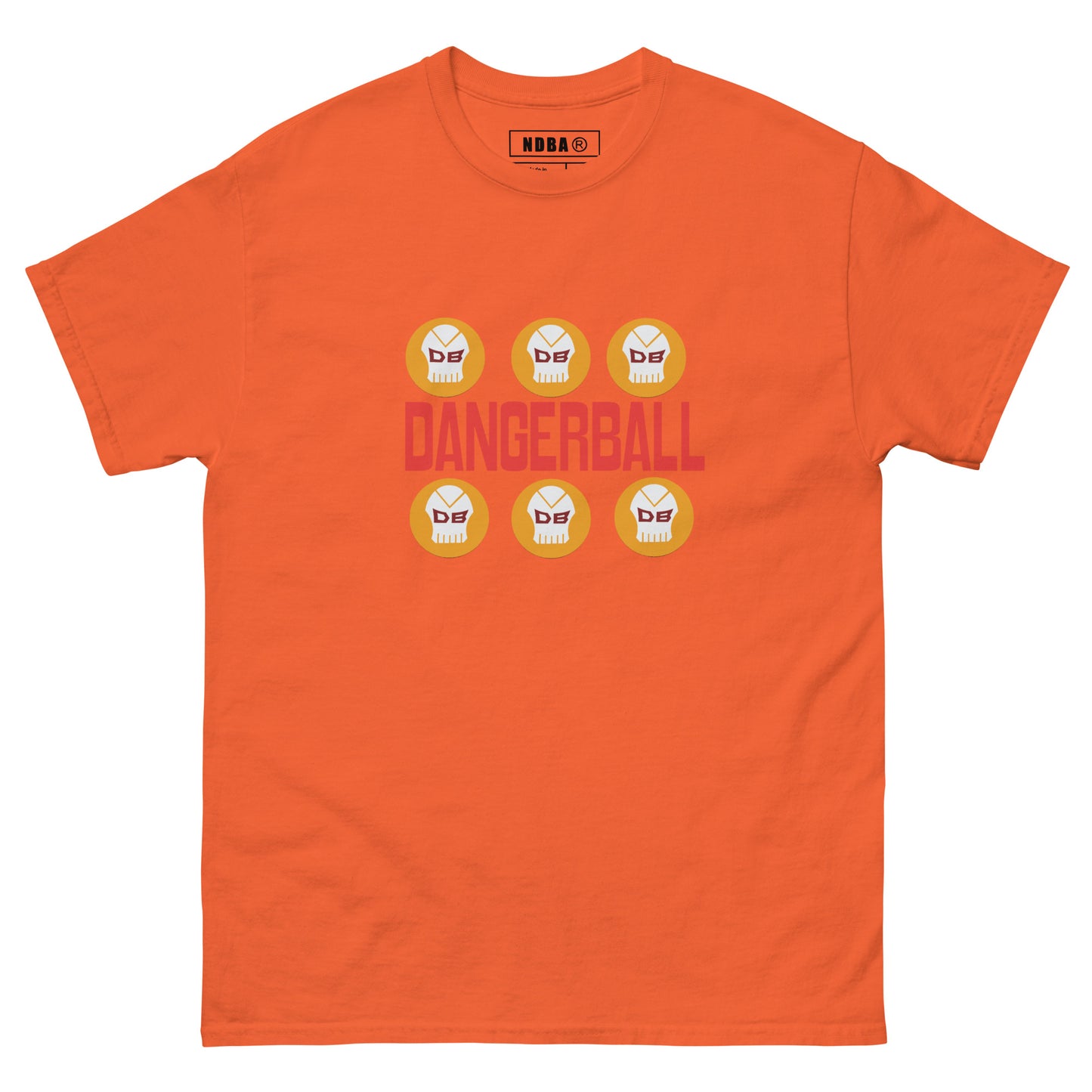 DANGERBALL - 6 TIMES - DB DANGERBALL SKULL - WIN NOW NOT LATER - VERSION - Men's classic tee
