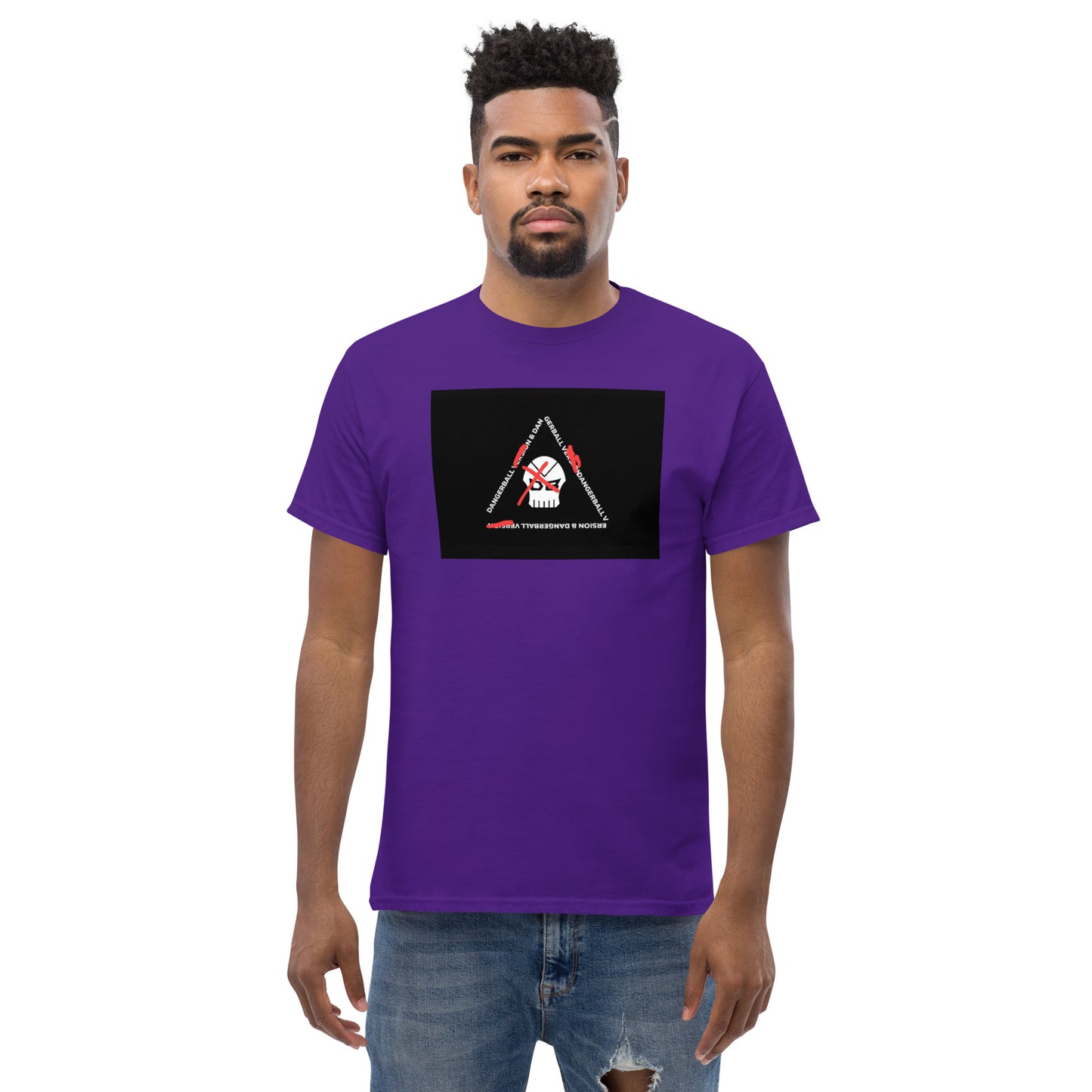 ANTI DANGERBALL - DB SKULL LOGO- Tshirt Men's classic tee