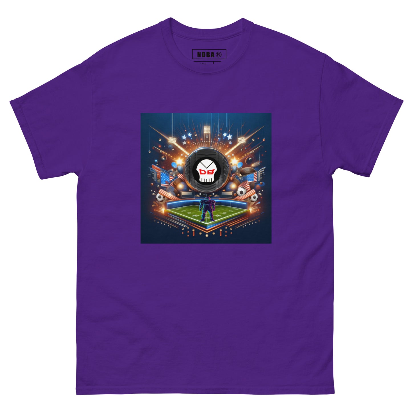 DANGERBALL - HUMAN WEAPON - POWERUP - VERSION - Men's classic tee