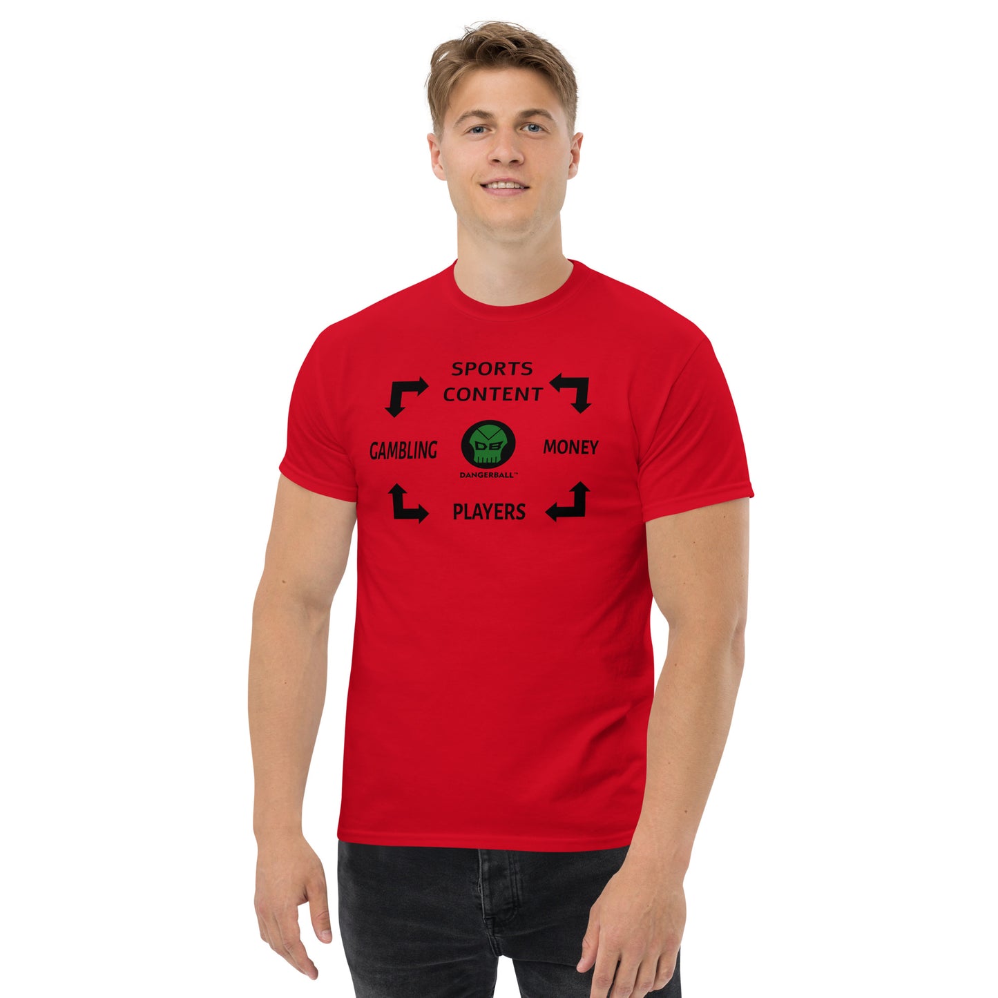 DANGERBALL STRATEGY - Men's classic tee
