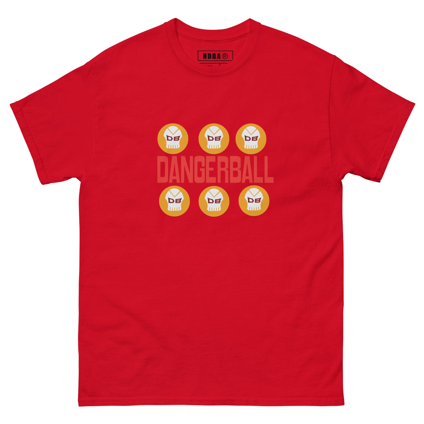 DANGERBALL - 6 TIMES - DB DANGERBALL SKULL - WIN NOW NOT LATER - VERSION - Men's classic tee