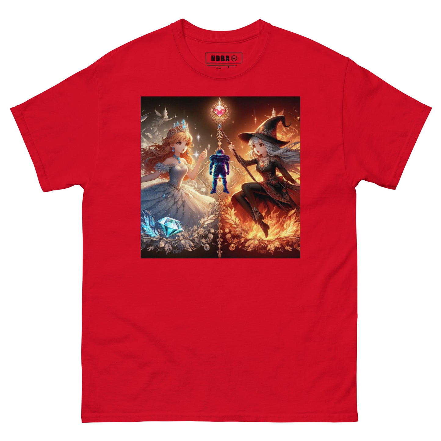 DANGERBALL - HUMAN WEAPON - VS FIRE CHIC OR ICE CHIC - VERSION - Men's classic tee