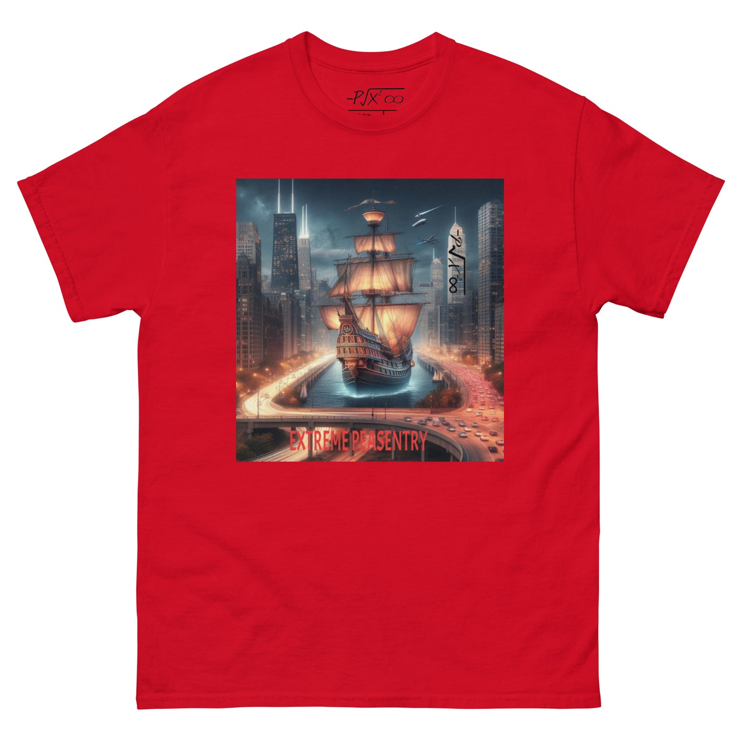 EXTREME PEASENTRY -PX2~ - REGERT- TRIP ACROSS OCEAN #4 - Men's classic tee
