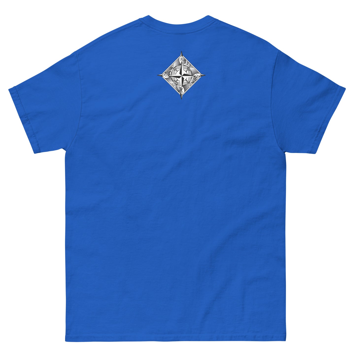 RUNN TO THE NORTH- COMPASS LOGO -Men's classic tee
