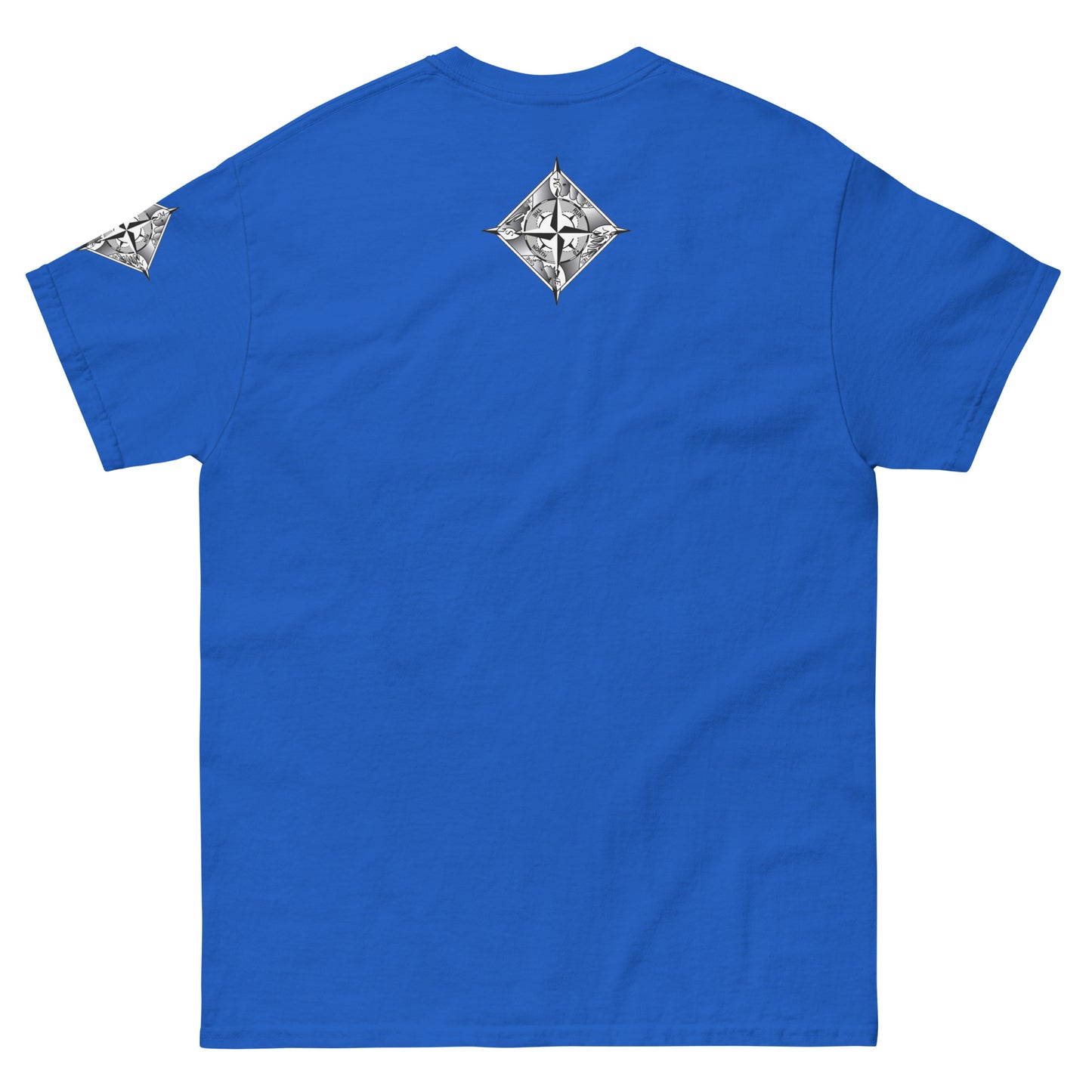 RUNN TO THE NORTH -COMPASS LOGO- RHINO TRUCK #4 -Men's classic tee