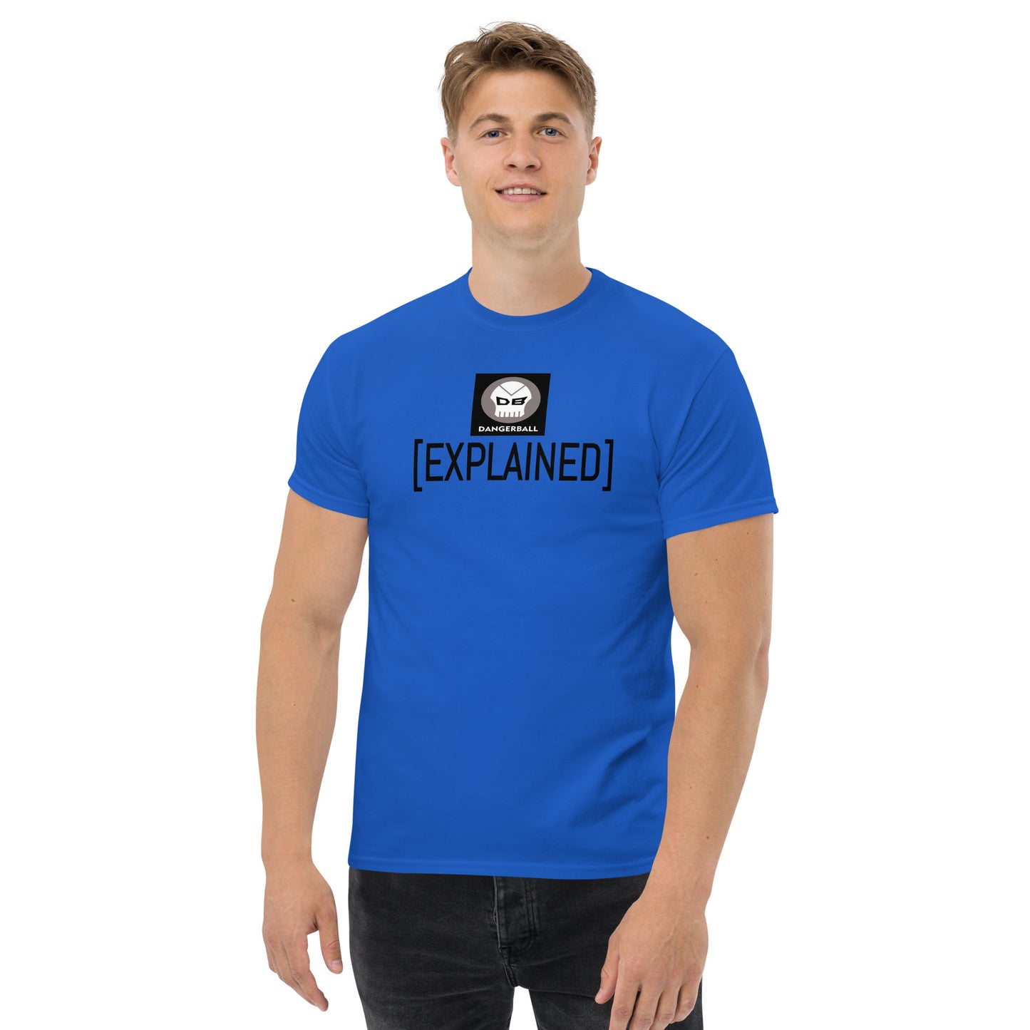 DANGERBALL EXPLAINED- DB SKULL LOGO - Tshirt Men's classic tee