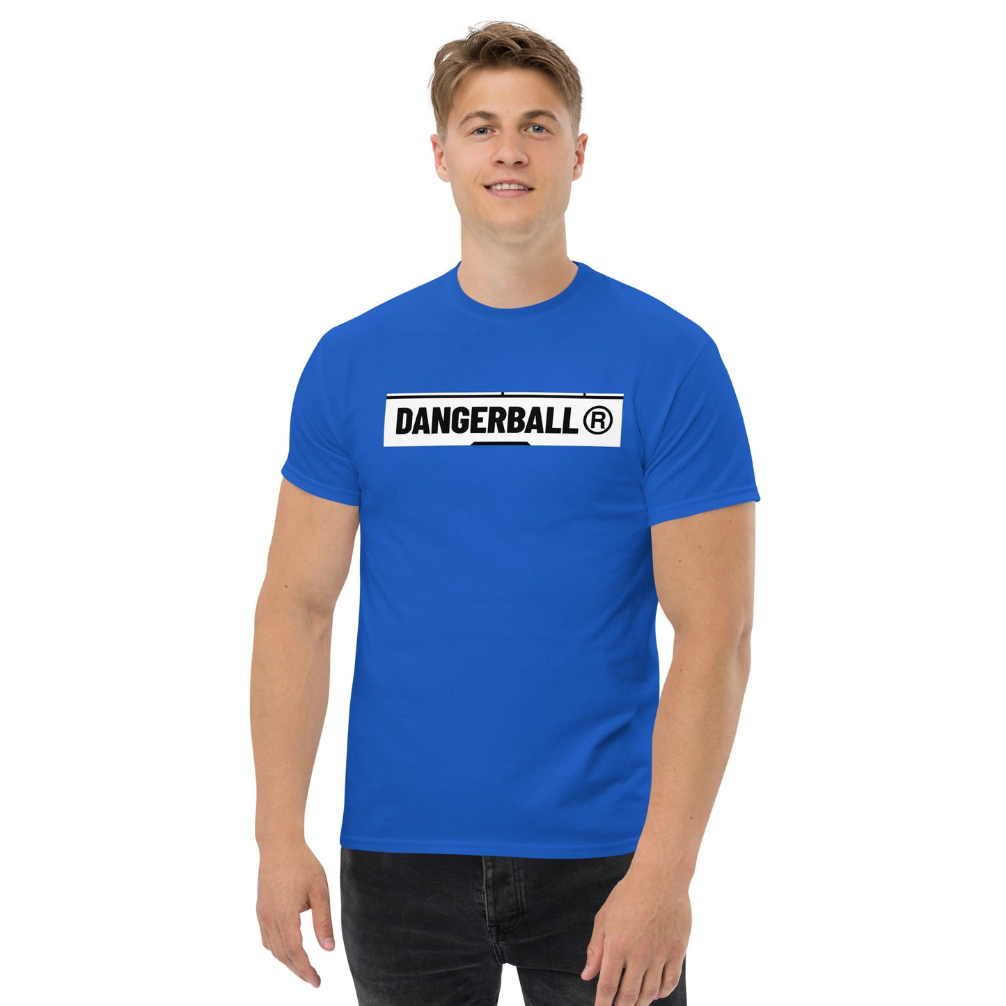 DANGERBALL TECH TEXT -Men's classic tee