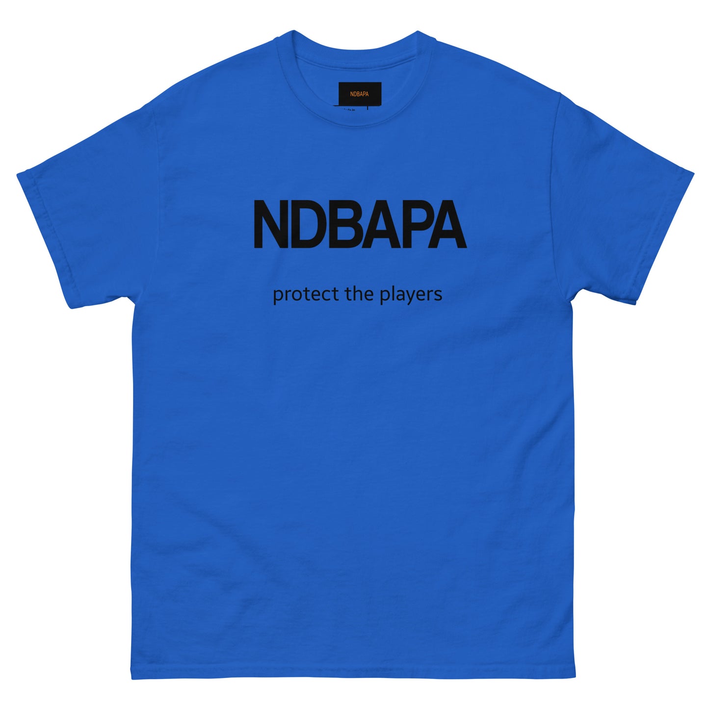 NDBAPA - protect the players - Men's classic tee