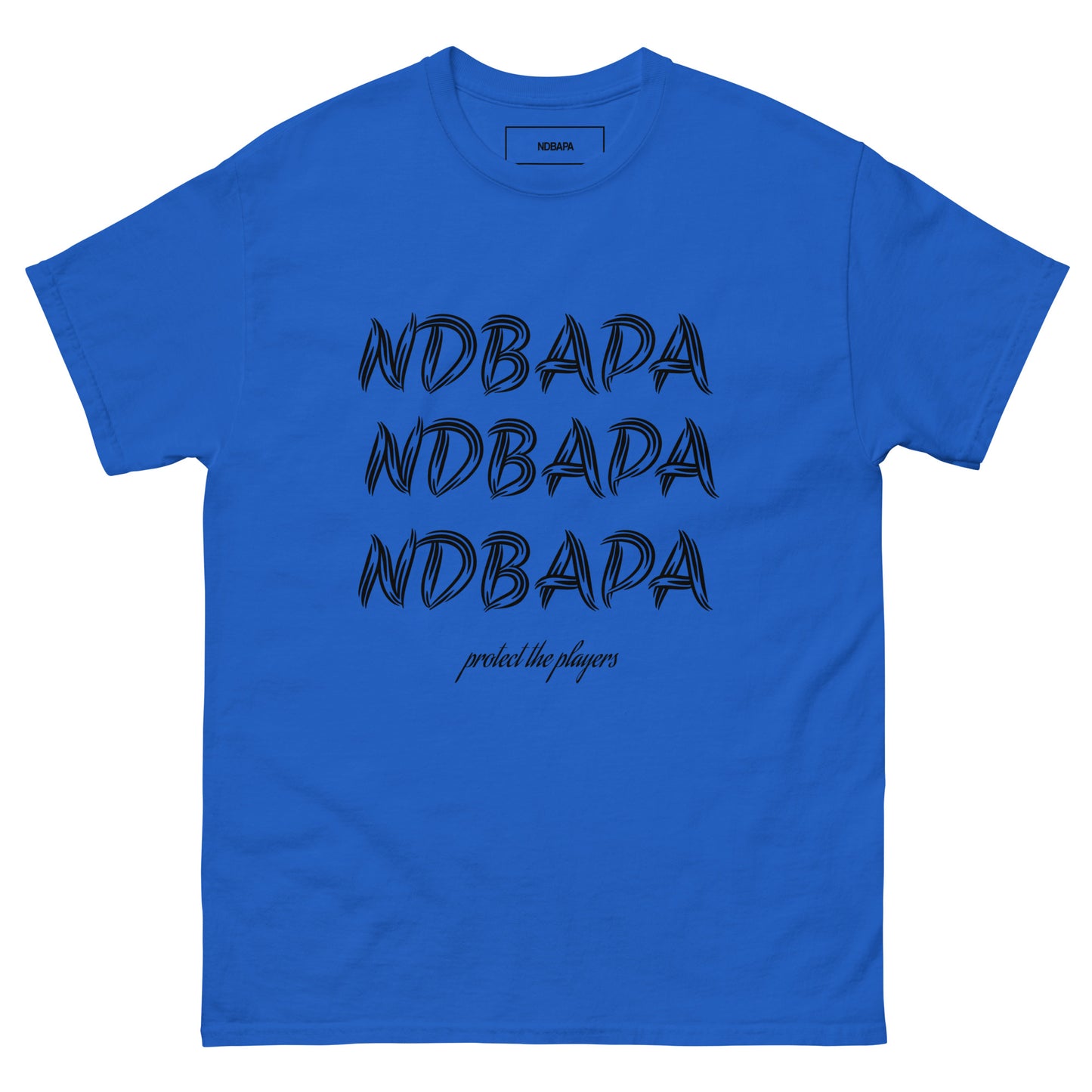 NDBAPA - 3X TIMES - protect the players - Men's classic tee