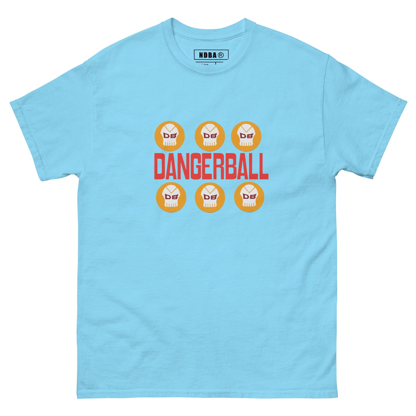 DANGERBALL - 6 TIMES - DB DANGERBALL SKULL - WIN NOW NOT LATER - VERSION - Men's classic tee