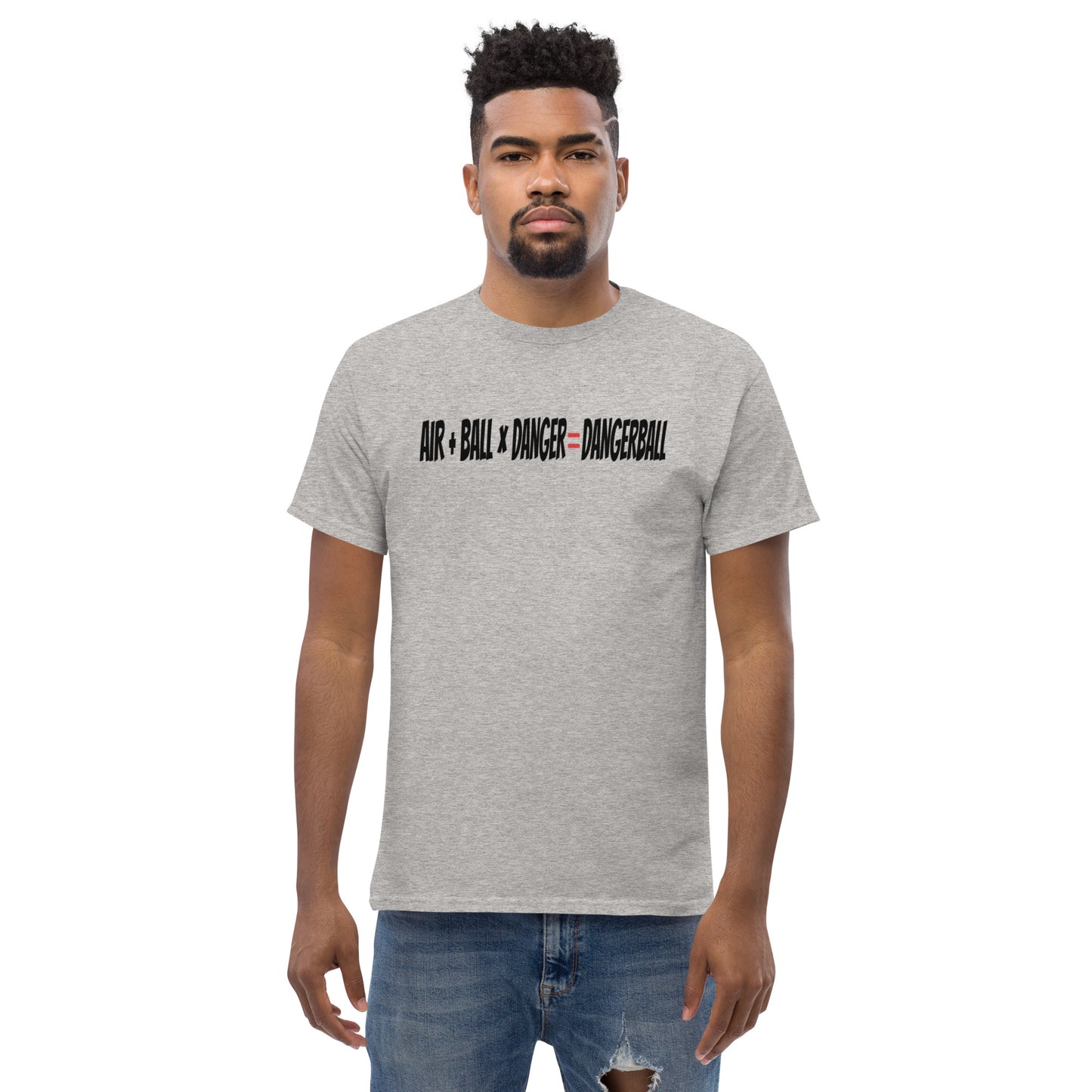 AIR + BALL x DANGER = DANGERBALL- Men's classic tee