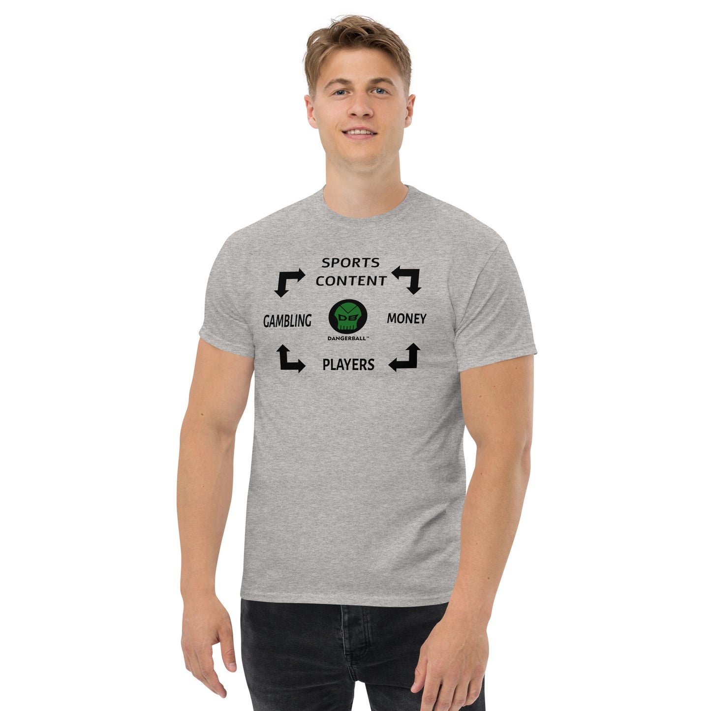 DANGERBALL STRATEGY - Men's classic tee