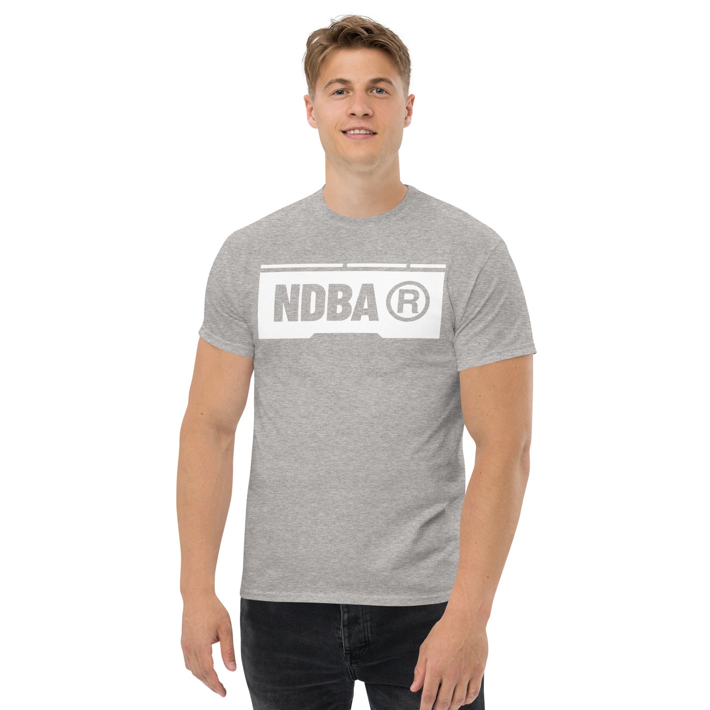 NDBA TECH TEXT-Men's classic tee