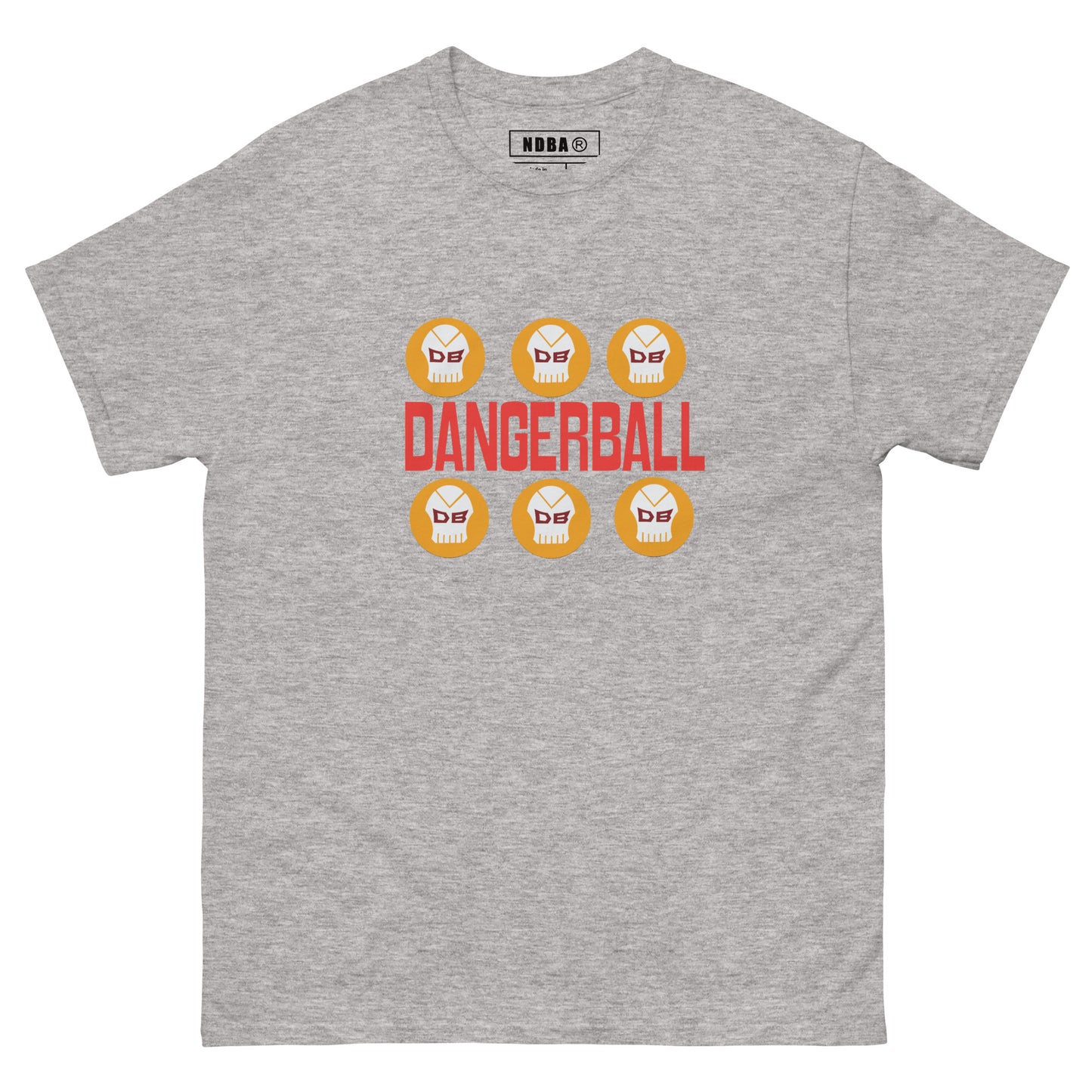 DANGERBALL - 6 TIMES - DB DANGERBALL SKULL - WIN NOW NOT LATER - VERSION - Men's classic tee