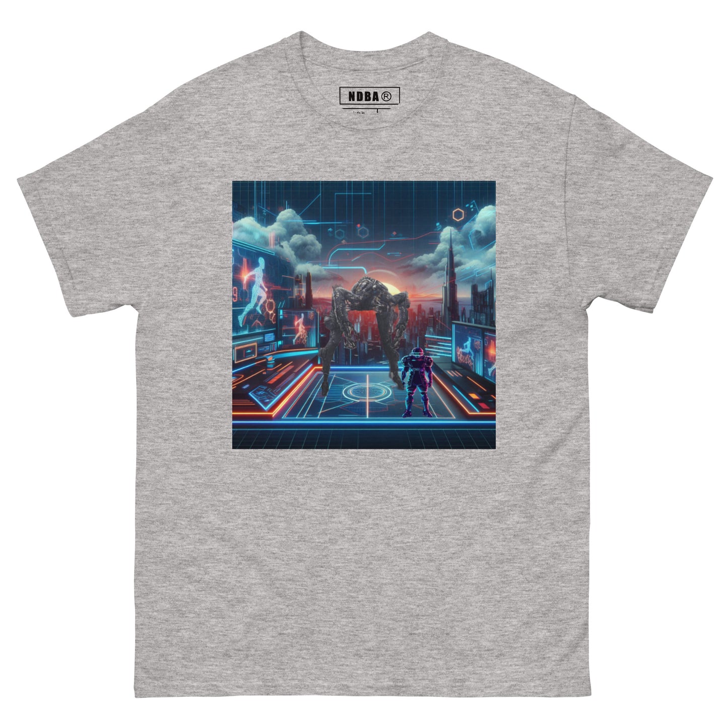 DANGERBALL - HUMAN WEAPON - VS PHOSPHORIC GOALY - VERSION - Men's classic tee
