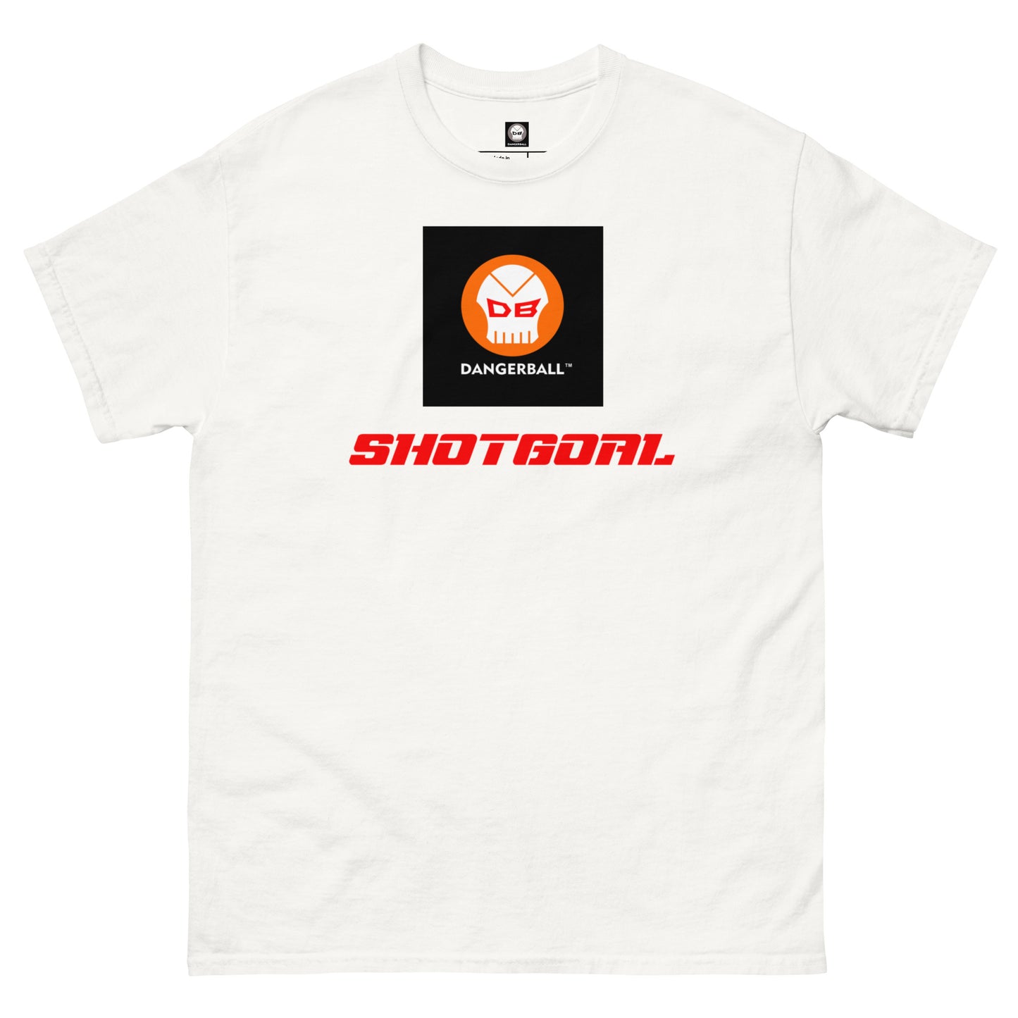 SHOTGOAL - DANGERBALL LOGO -Men's classic tee