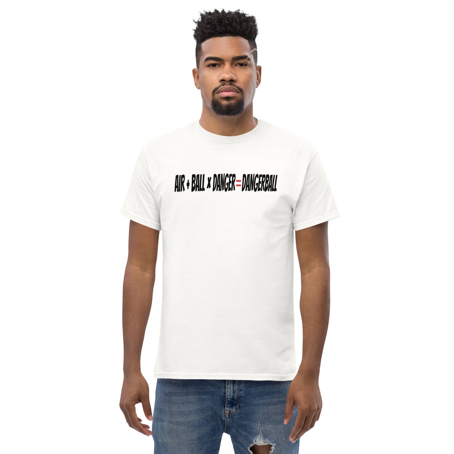 AIR + BALL x DANGER = DANGERBALL- Men's classic tee