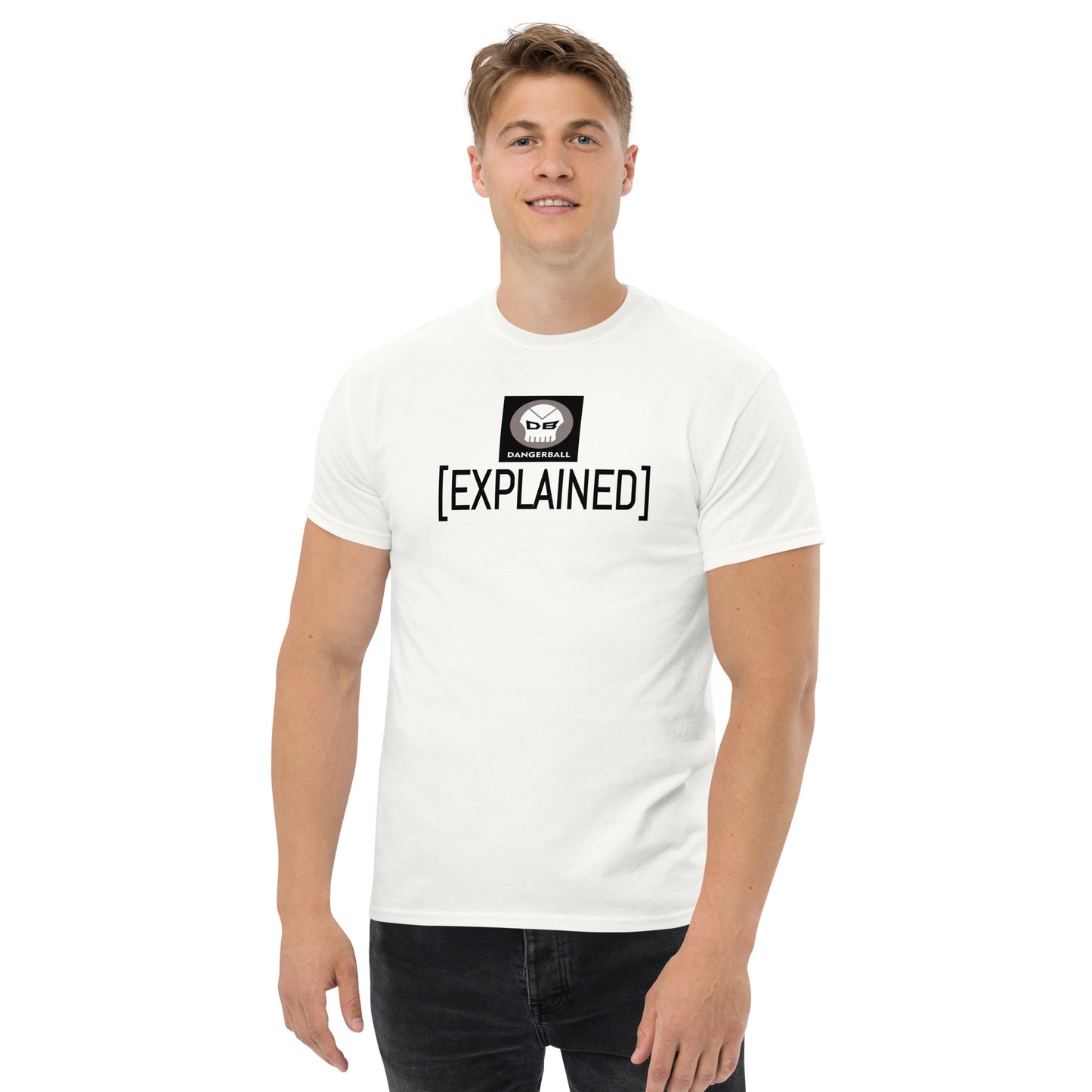 DANGERBALL EXPLAINED- DB SKULL LOGO - Tshirt Men's classic tee