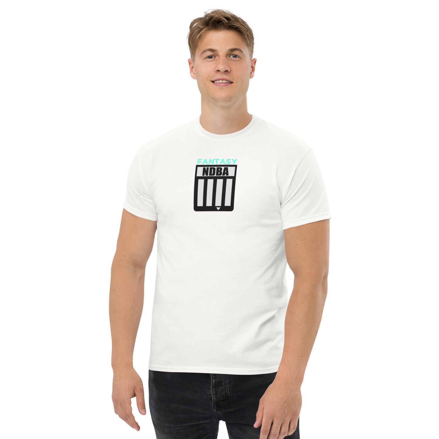 FANTASY NDBA DANGERBALL -SHIELD LOGO - Men's classic tee