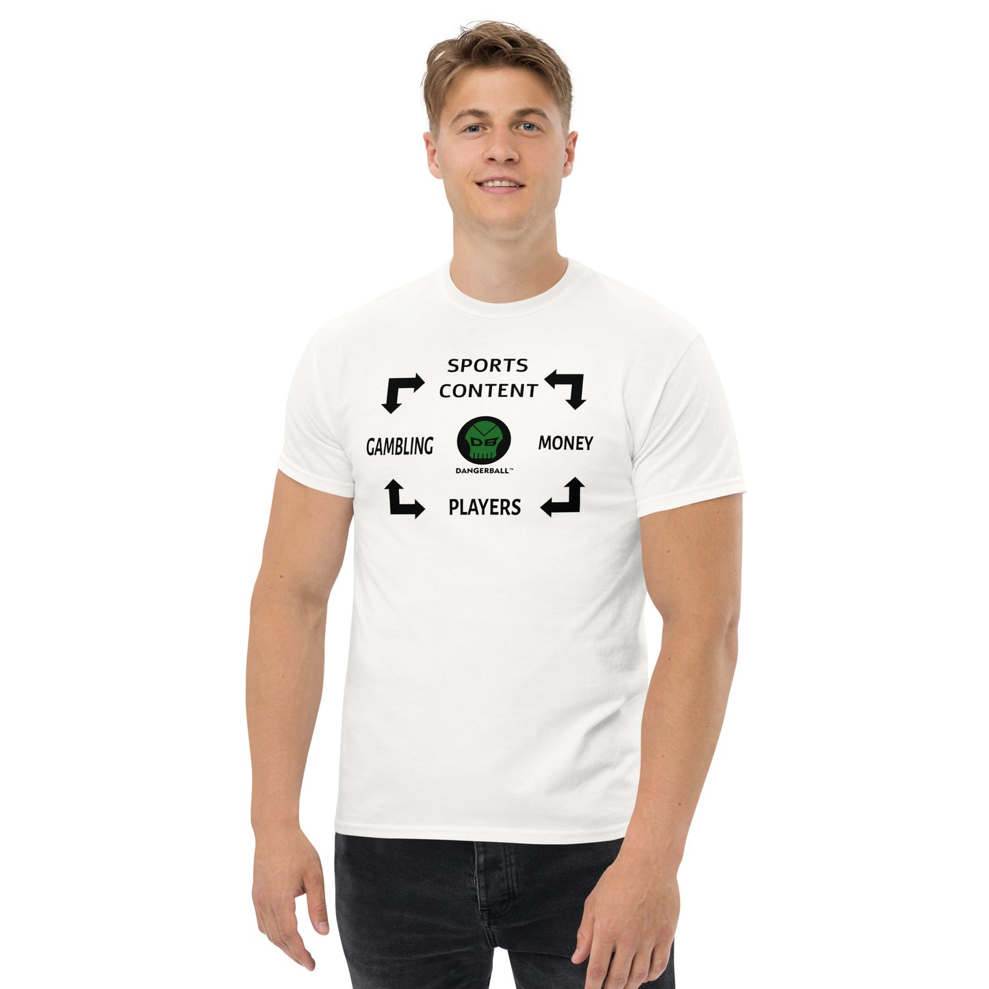 DANGERBALL STRATEGY - Men's classic tee
