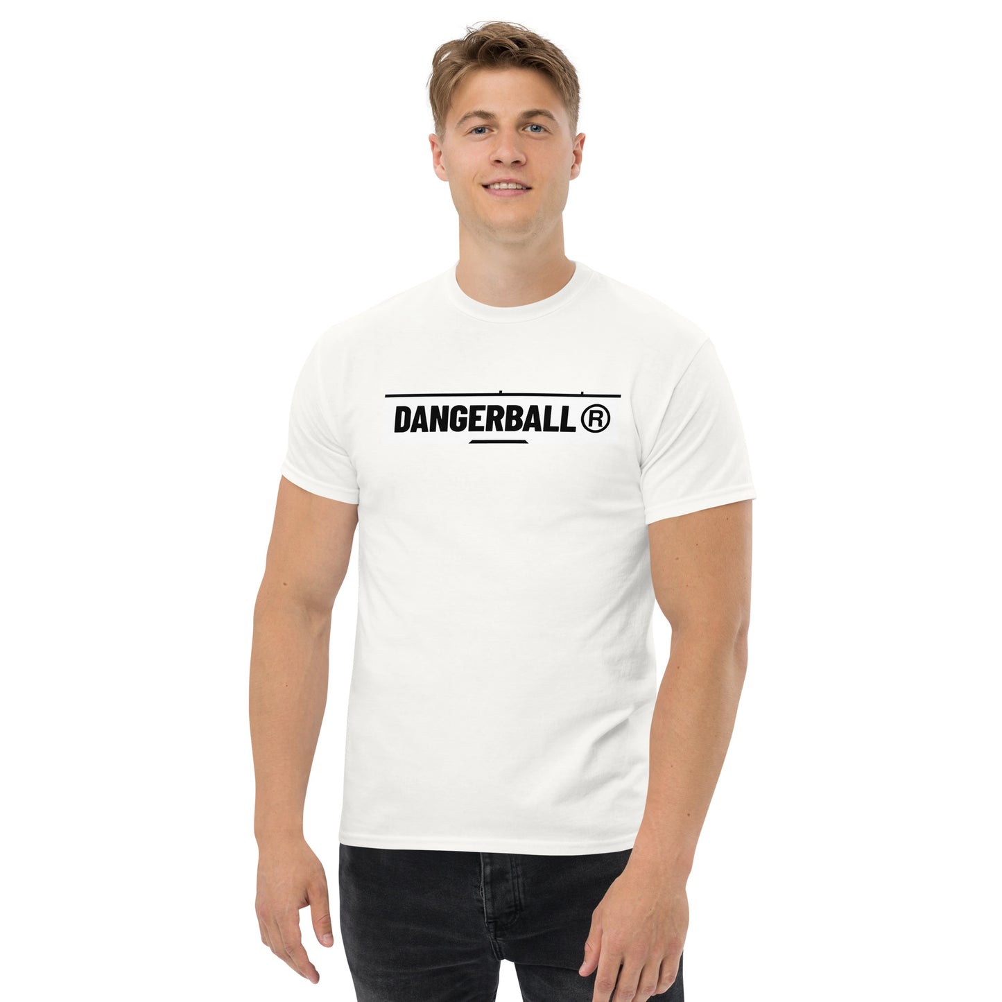 DANGERBALL TECH TEXT -Men's classic tee