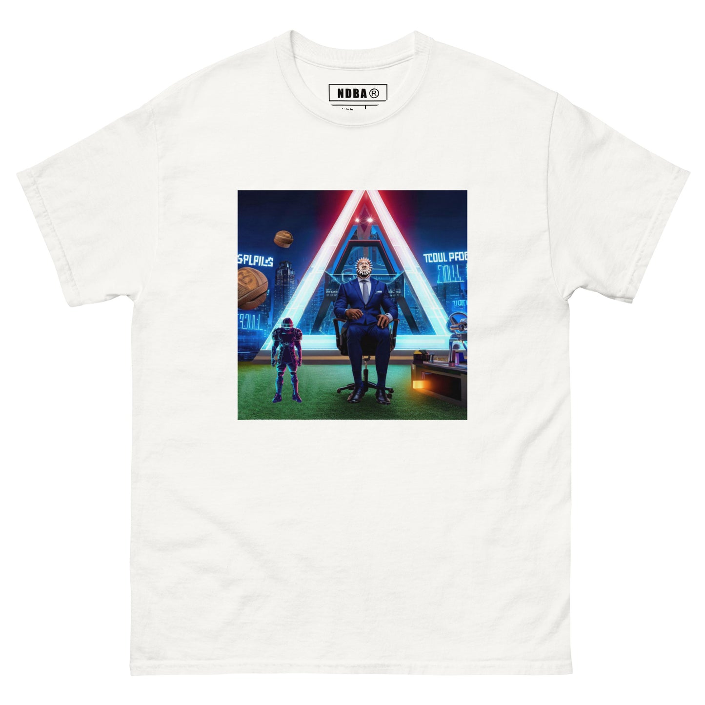 DANGERBALL - HUMAN WEAPON VS TV EXECUTIVE - VERSION - Men's classic tee