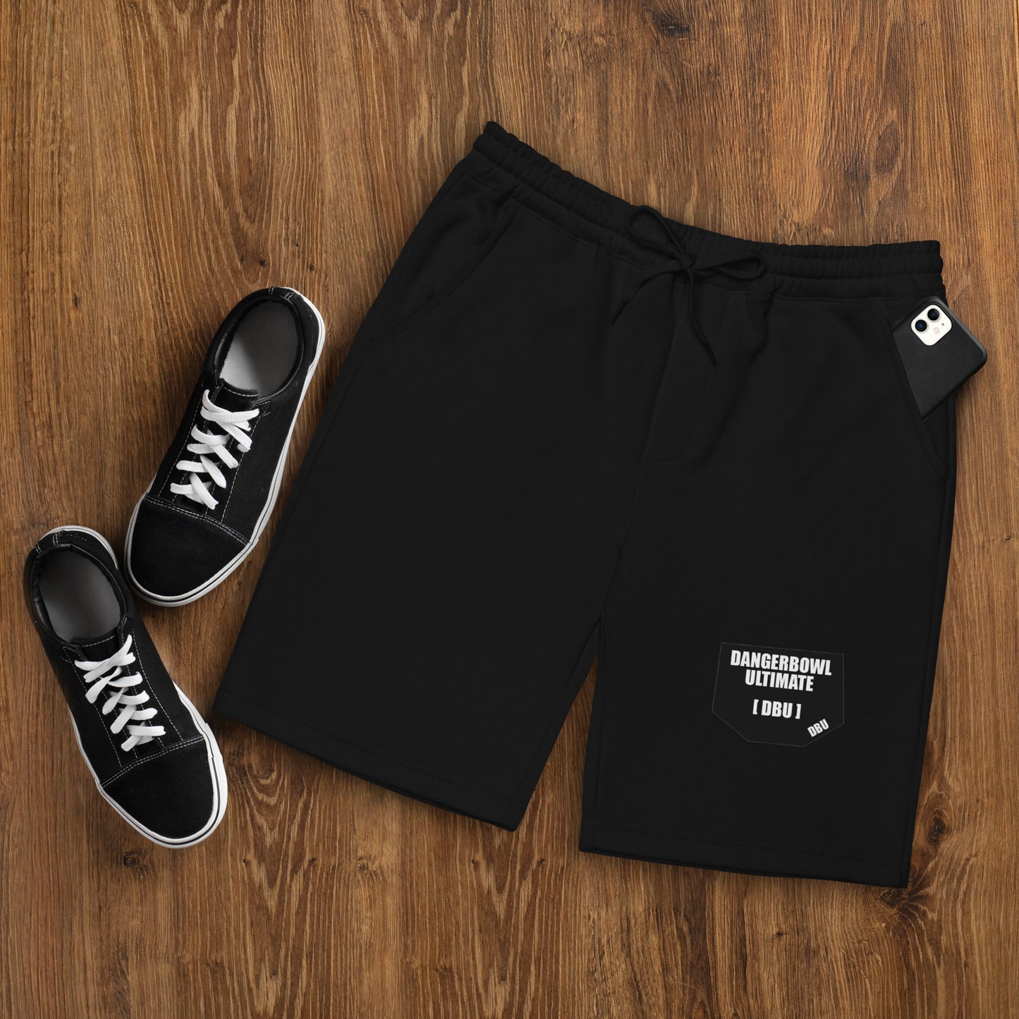 DANGERBOWL ULTIMATE - SHIELD LOGO - Men's fleece shorts