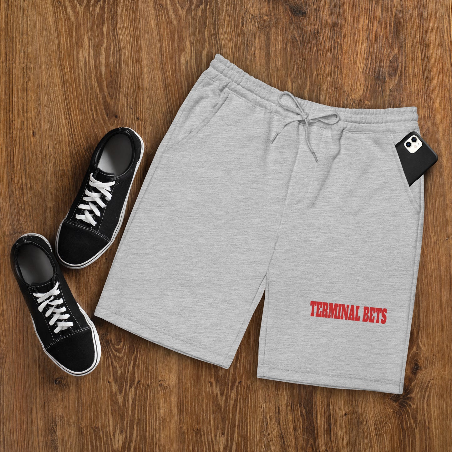 TERMINAL BETS - Men's fleece shorts